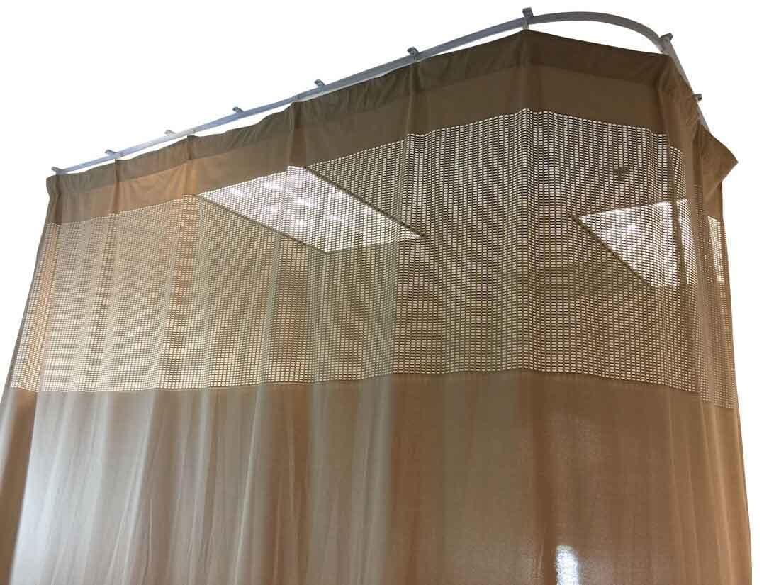DevLon NorthWest Medical Curtains Privacy Hospital Cubicle Curtain With Flexible Track 10 Foot W X 9.3 Foot H