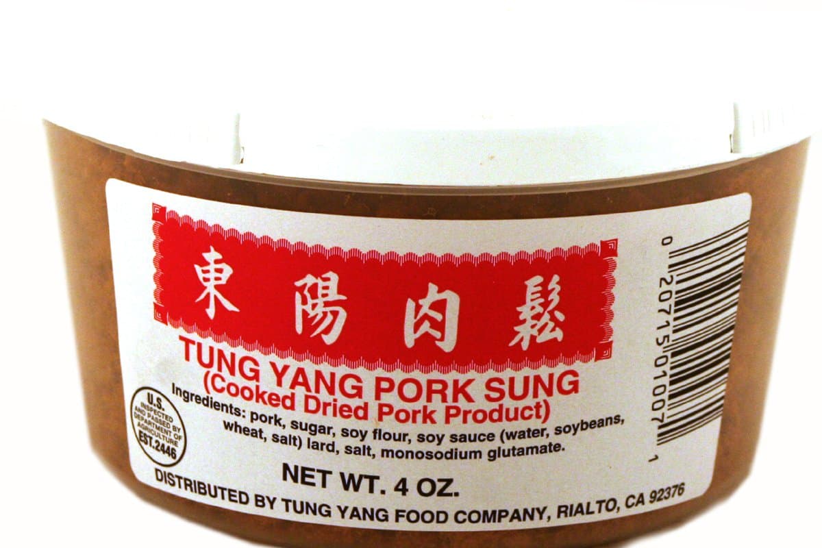 Pork Sung (Cooked Dried Pork) - 4oz (Pack of 3)