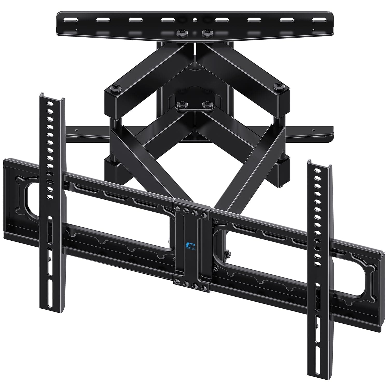 HOME VISION Full Motion TV Wall Mount for Most 32-84 inch TVs up to132 lbs, TV Mount Swivel and Tilt with Dual Articulating Arms, Wall Mount tv Bracket Max VESA 600x400mm, Fits 8" 12" 16" Wood Studs