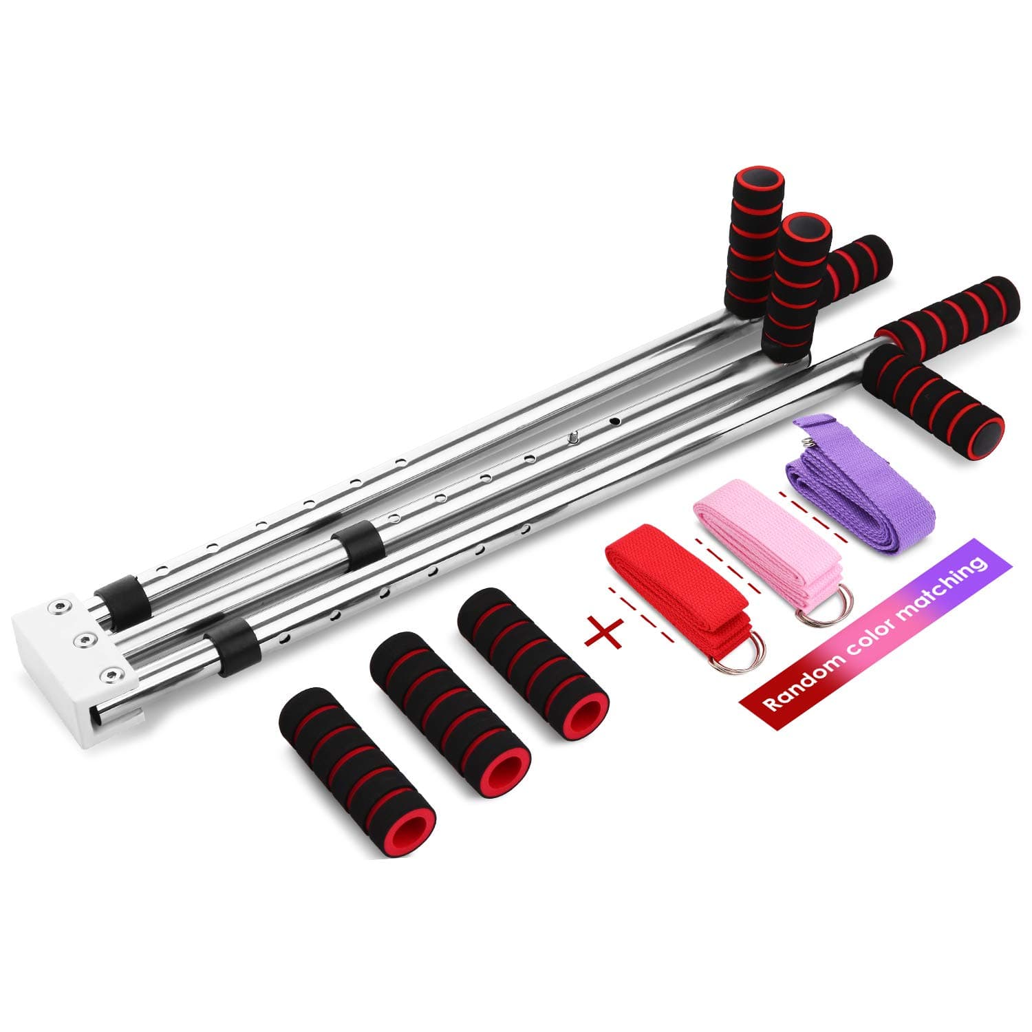 Leg Stretcher 3 Bar Leg Split Stretching Machine Martial Arts Yoga Flexibility Training