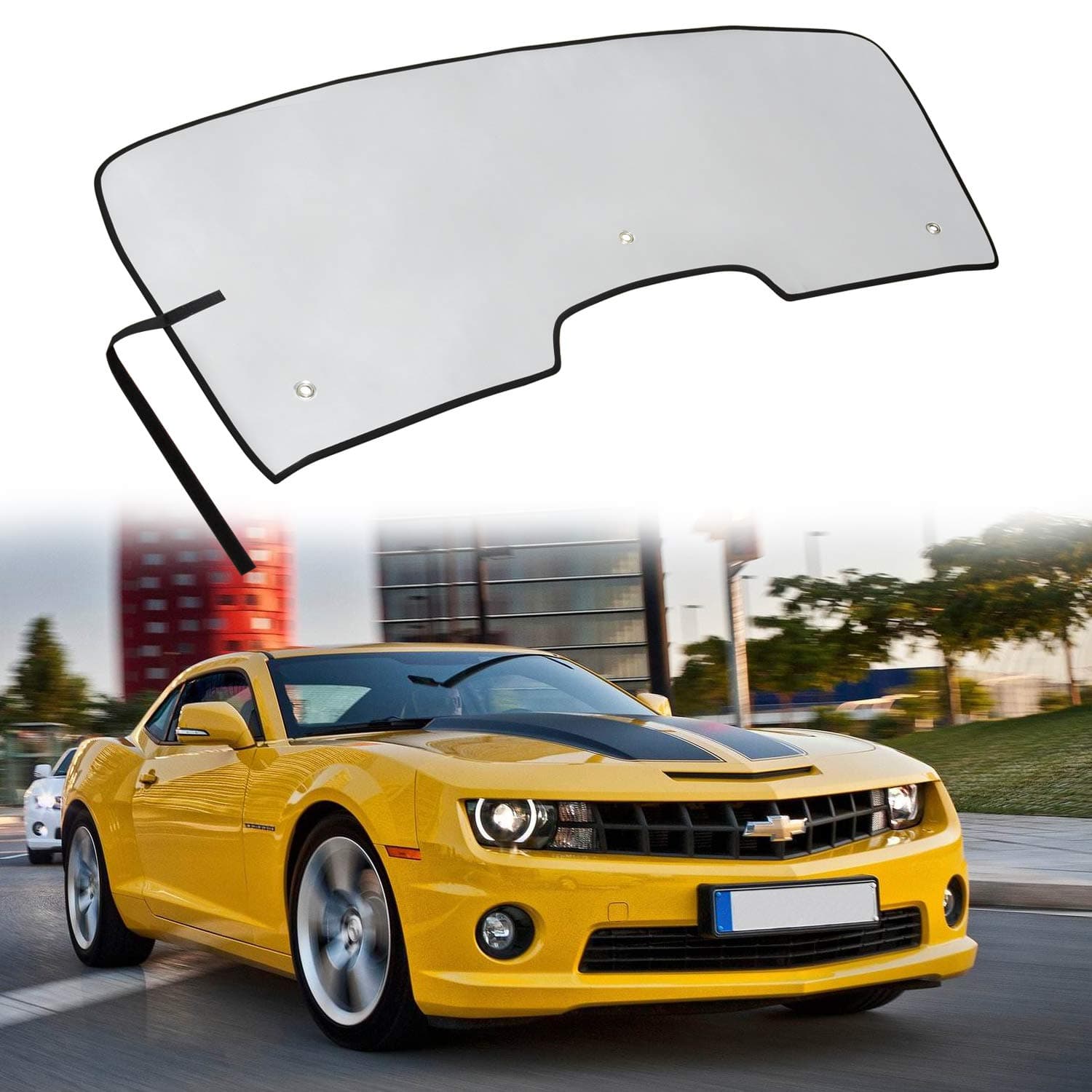 Windshield Sun Shade Visor Sunshade Cover for Chevrolet Camaro 2010-2015