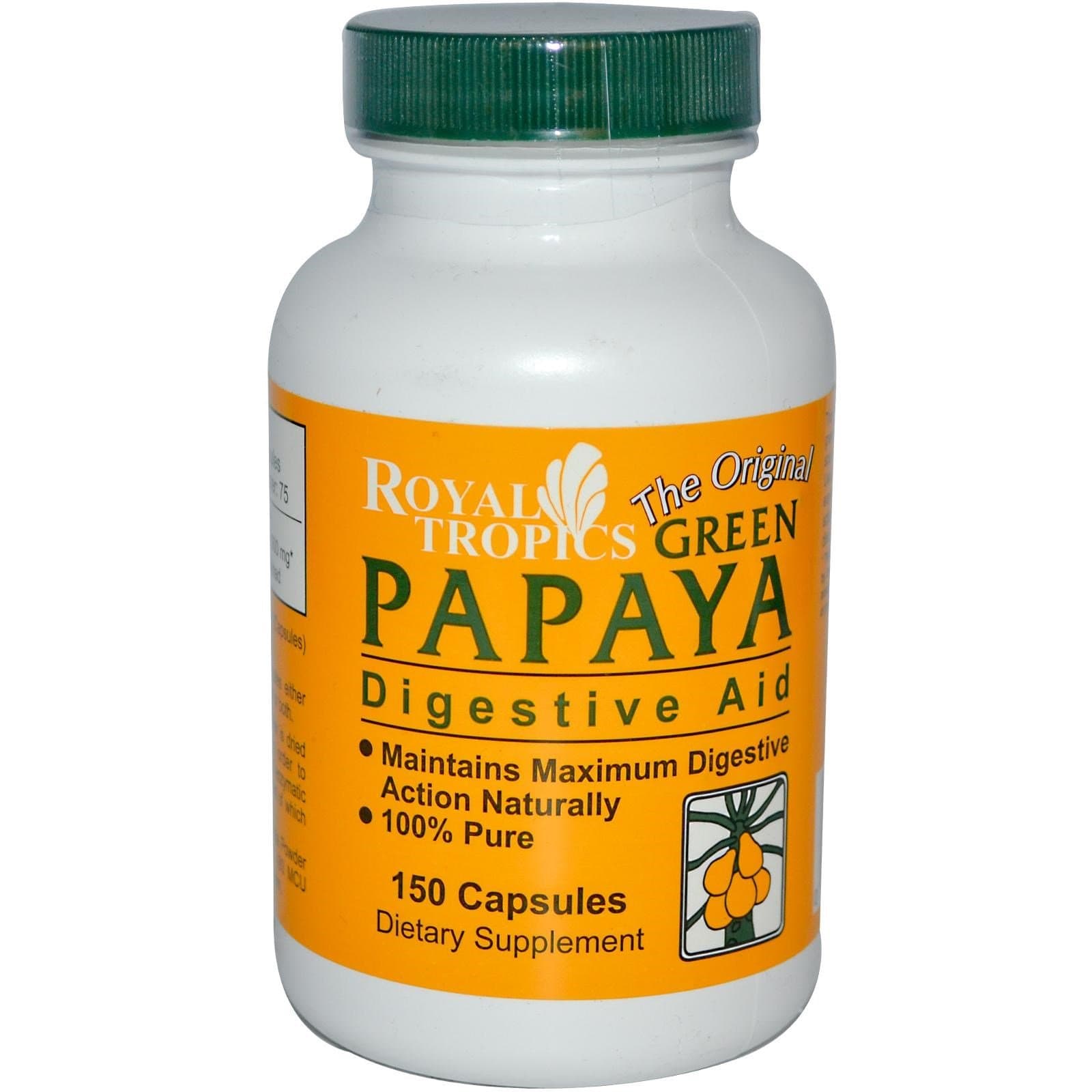 Green Papaya Digestive Enzymes 150 CAPS