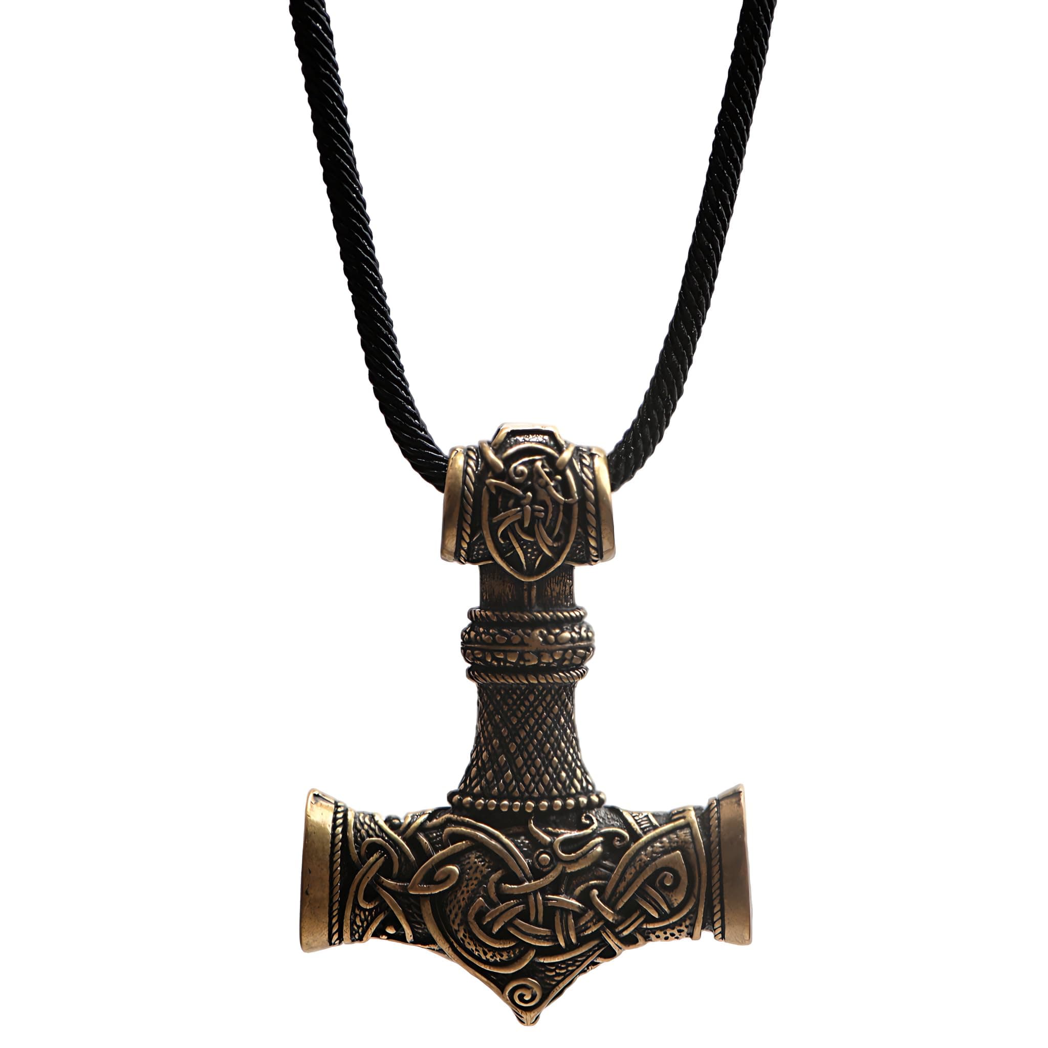 Norse Viking Thor Hammer Necklace Mjolnir Necklace for Men Talisman Jewelry