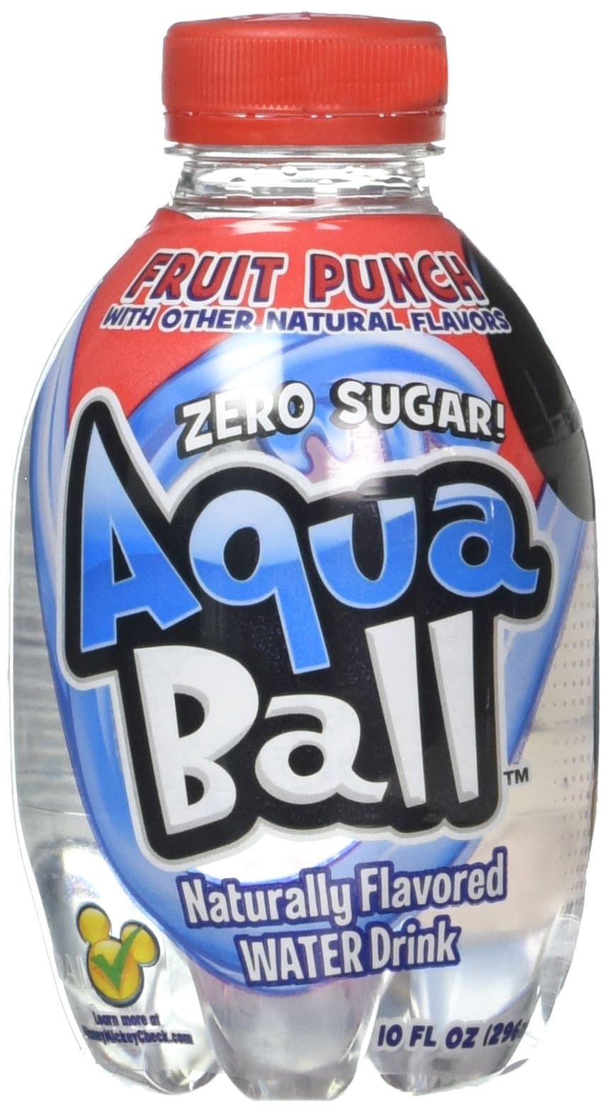 AquaBall Aquaball Naturally Flavored Water, Fruit Punch, 24 Count