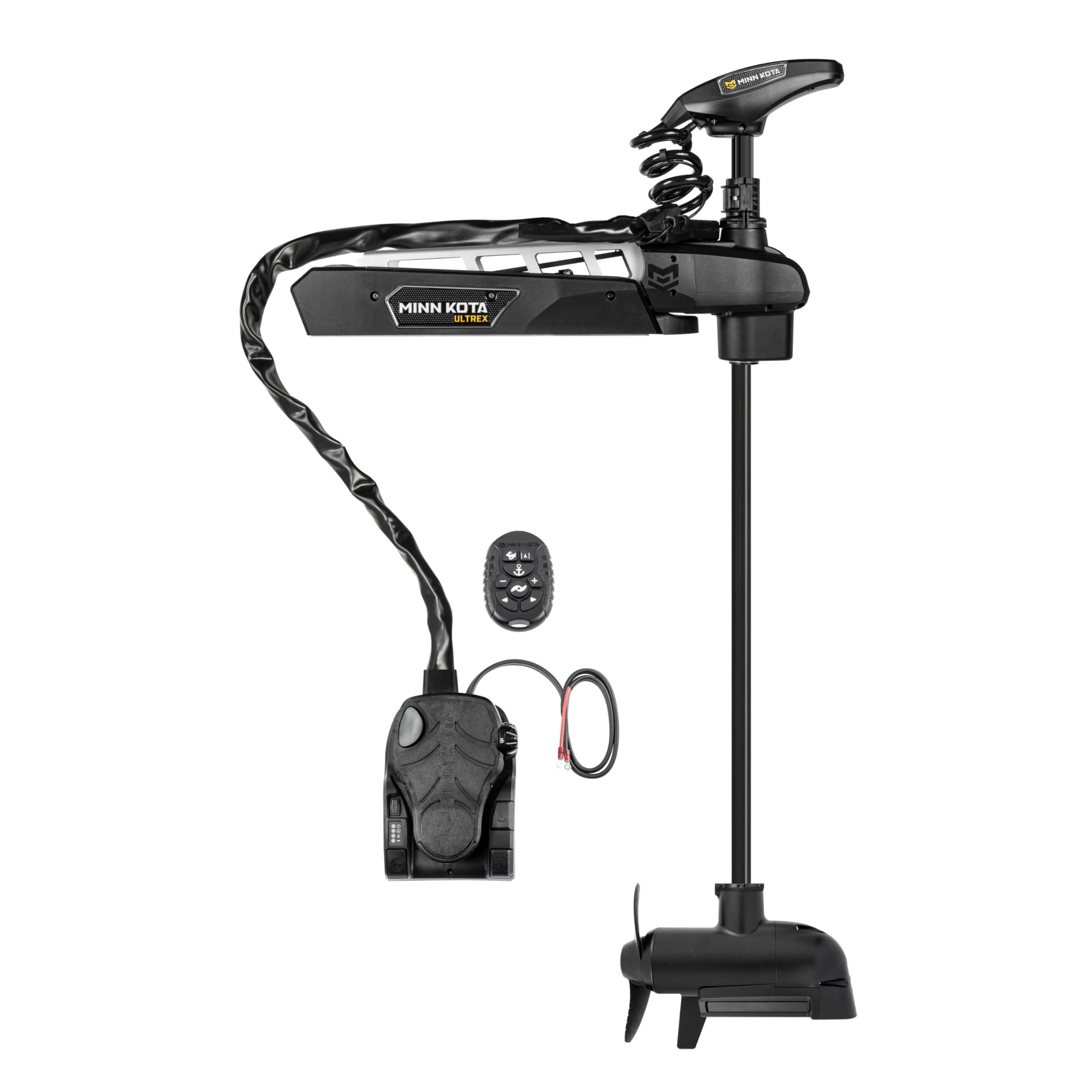 Ultrex Quest Brushless Bow-Mount Electric Trolling Motor with MEGA Side Imaging – 90/115 Lb. Thrust, 52 in. Shaft, Freshwater
