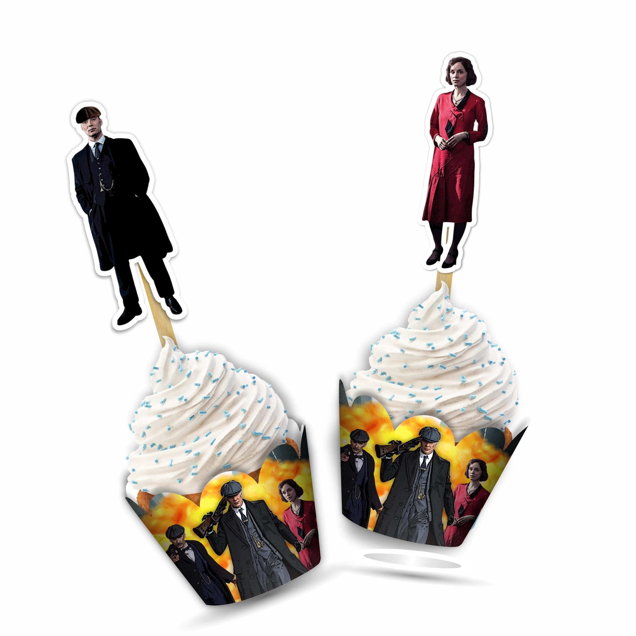 SeyalPeaky Blnders Cupcake Wrapper