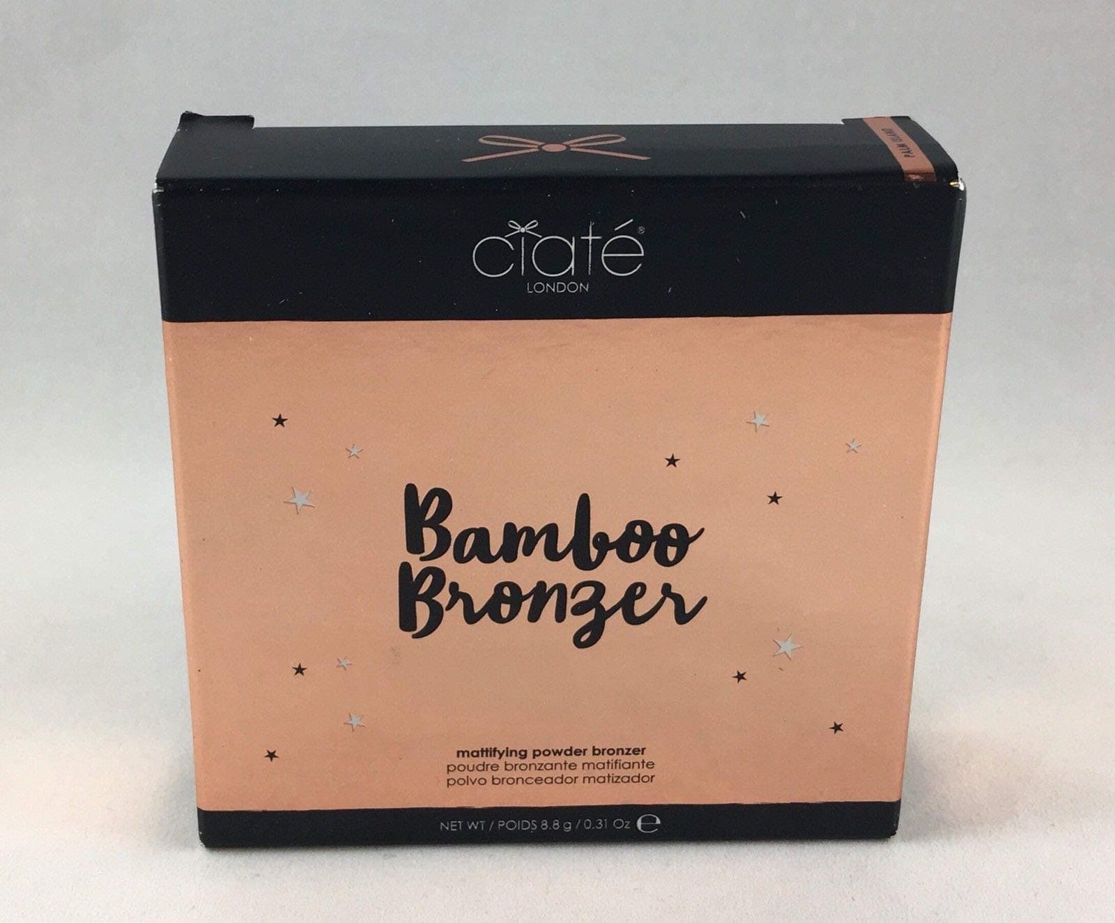 Ciaté London Bamboo Bronzer Mattifying Powder - Oil-Controlling, Buildable Pigment - (Palm Island)