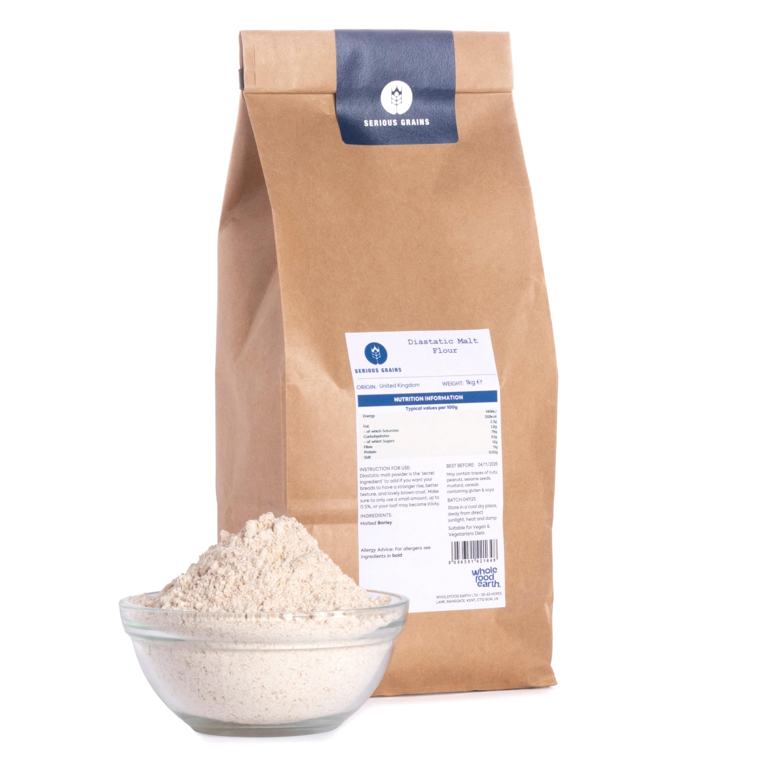 Diastatic Malt Flour - 1kg