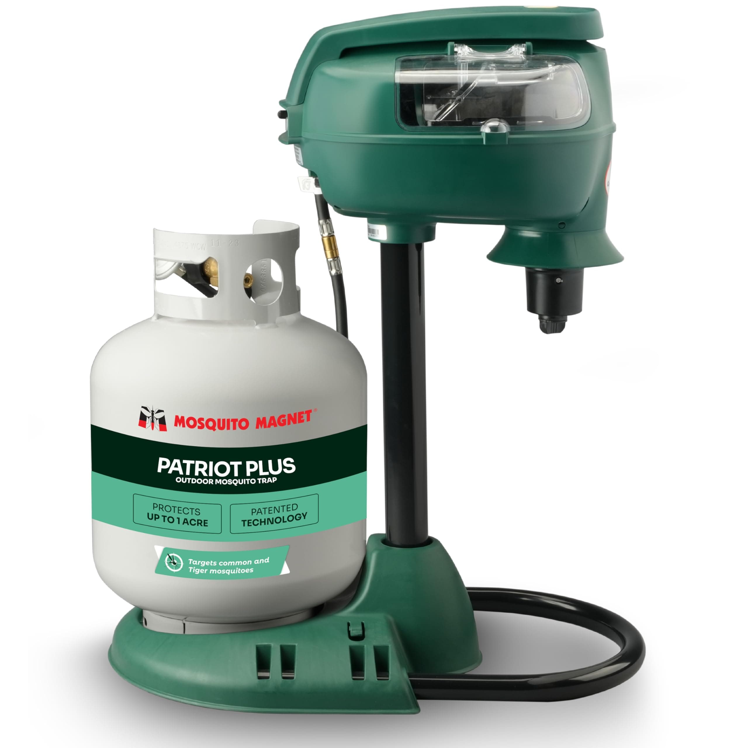 Mosquito Magnet MM4200B Patriot Plus Mosquito and Flying Insect Trap and Killer - Protects Up to 1 Acre, Black