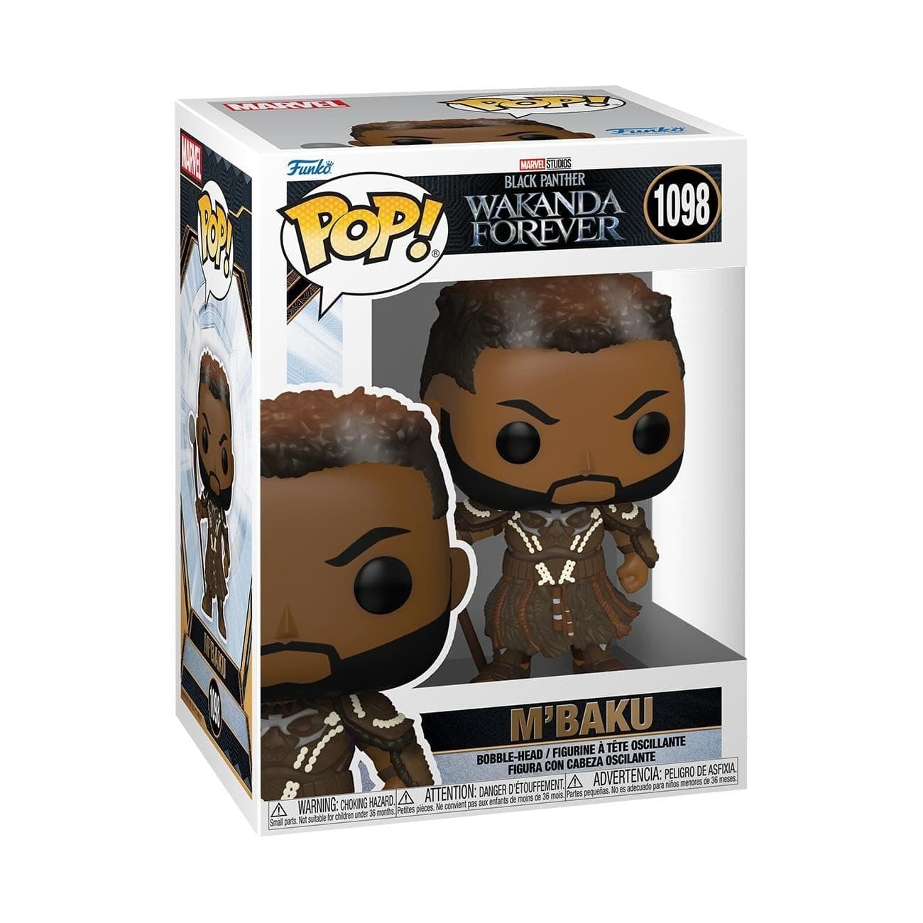 Pop! Marvel - Black Panther: Wakanda Forever - M'Baku - Collectable Vinyl Figure - Gift Idea - Official Merchandise - Toys for Kids & Adults - Movies Fans - Model Figure for Collectors