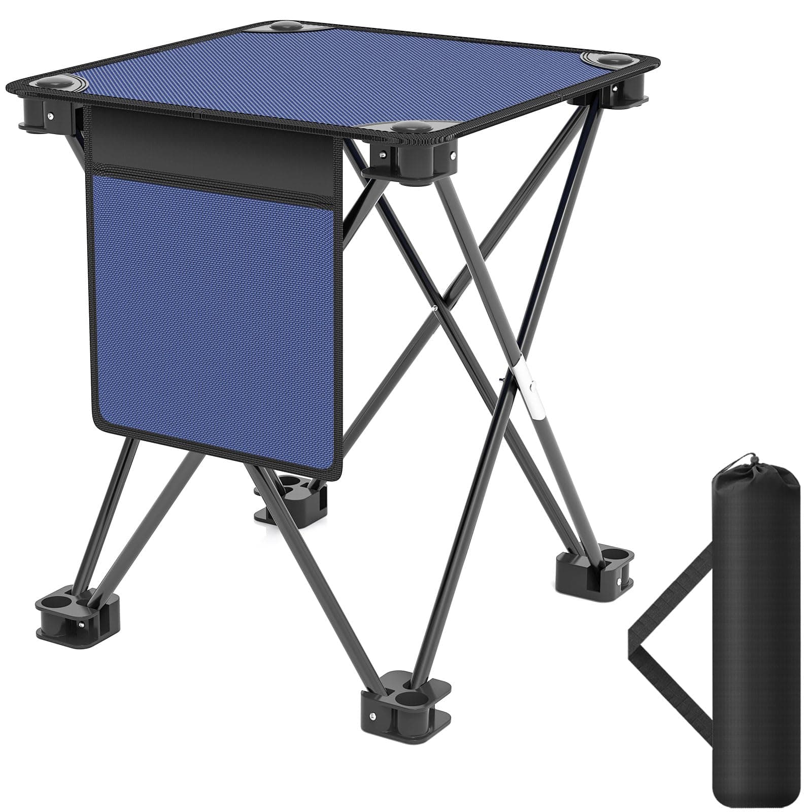 Aiwoxing Small Folding Stool Portable, Mini Step Slacker Stool Camping Folding Chairs Outdoor, Collapsible Camp Stool,for Fishing Camp Traveling Hiking Beach Garden BBQ Lightwight Waterproof Stool