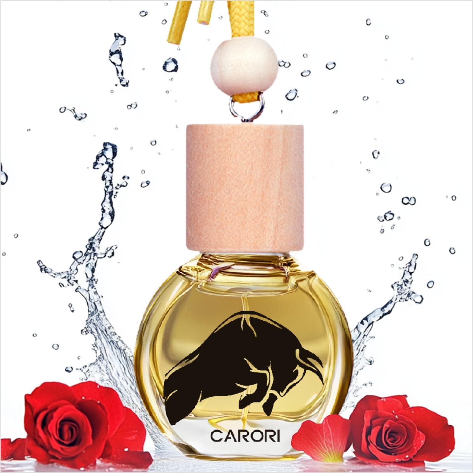 Car Air Freshener Long Lasting, Essential Oil Diffuser, Car Scent Fresheners for Women/Men, Strong Freshener with Odour Eliminator Technology, New Cars Smell Air Freshener Cute