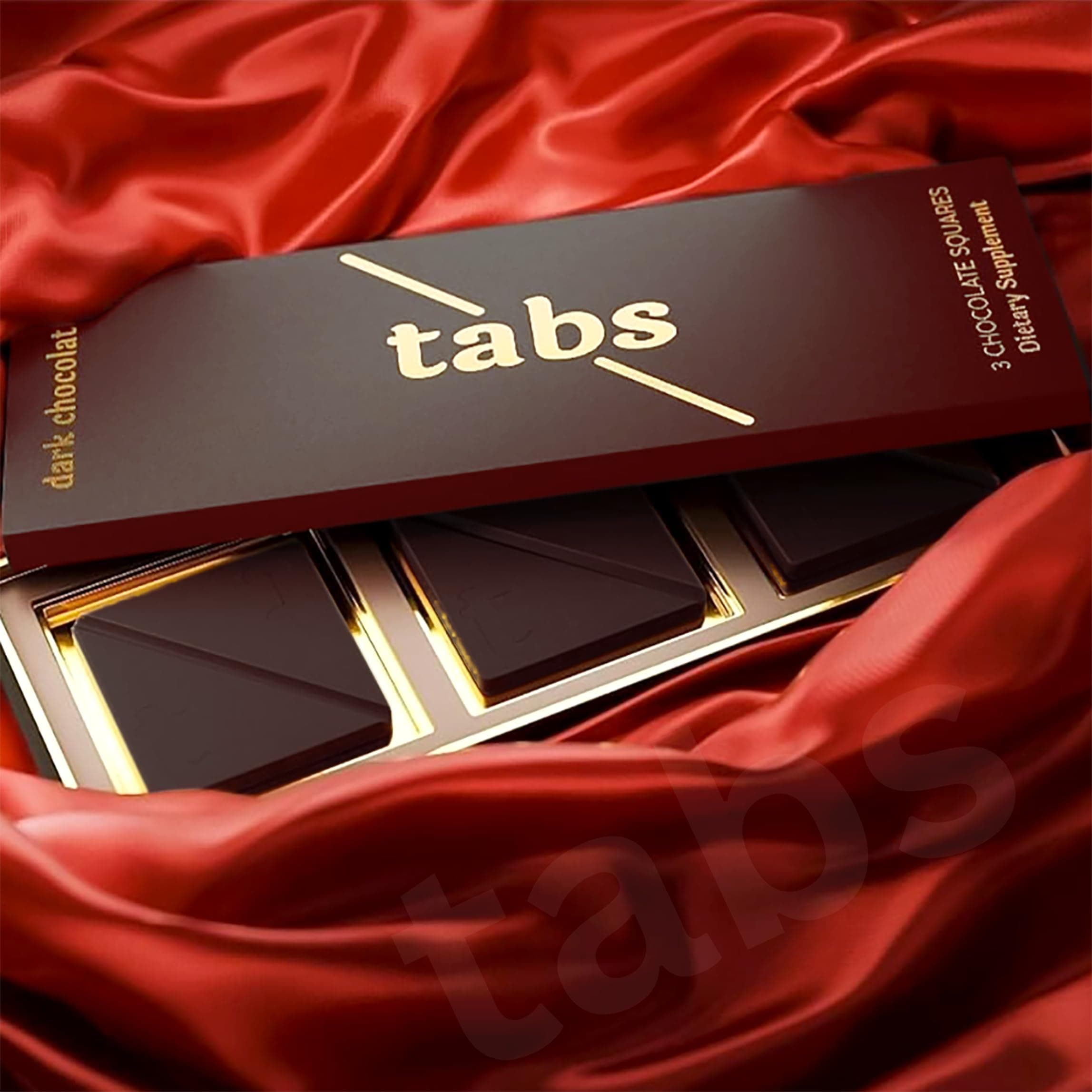 TABS Dark Chocolate For Men & Women I Chocolate Gift Box For Husband & wife I Valentine Gift Set For Boyfriend & Girlfriend I Best Gift Set For Birthday, Anniversary For boy & Girl (Tabs-Pk-03),150 G
