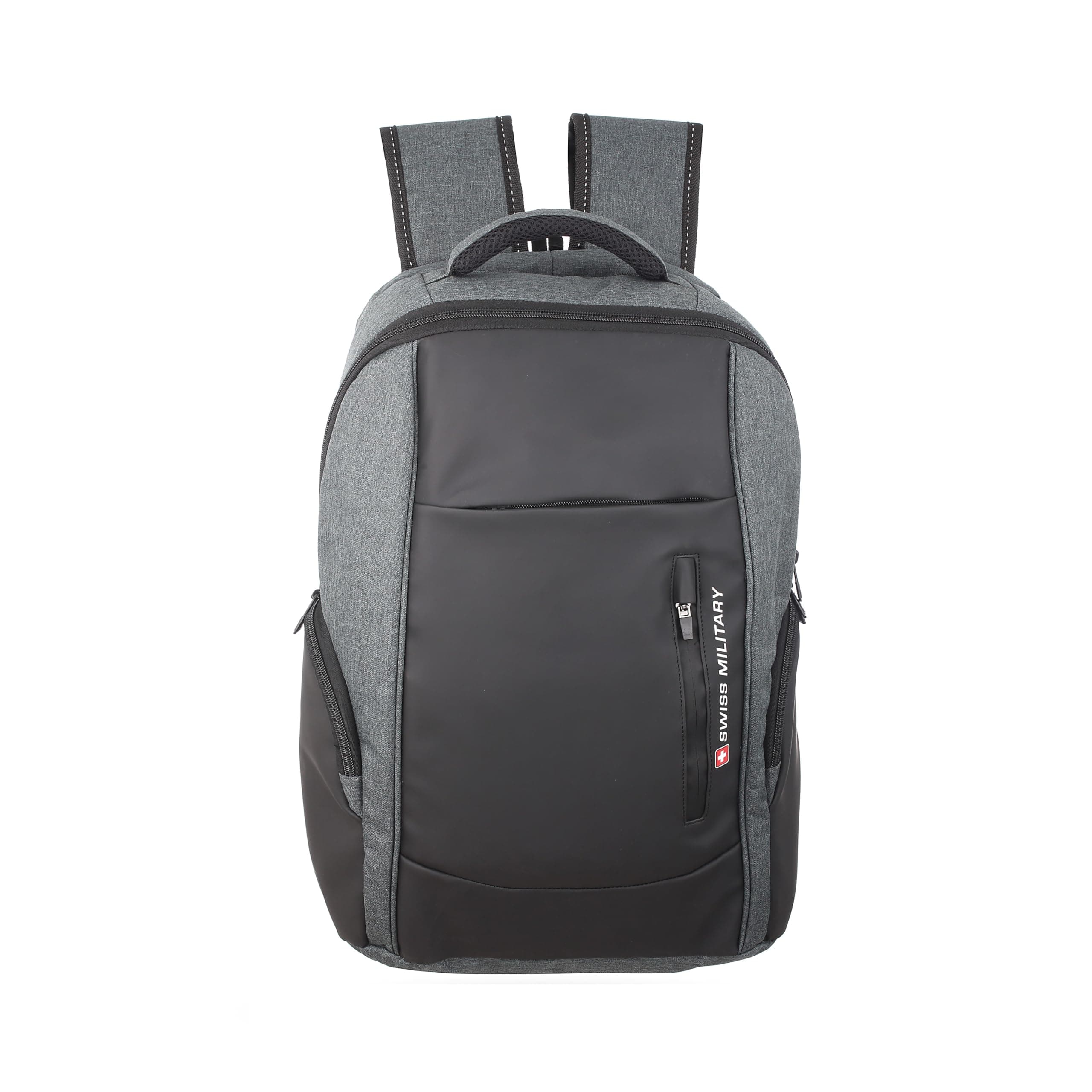 Swiss Military Multi Utility Backpack with USB Charging Port - LBP89, Grey, M