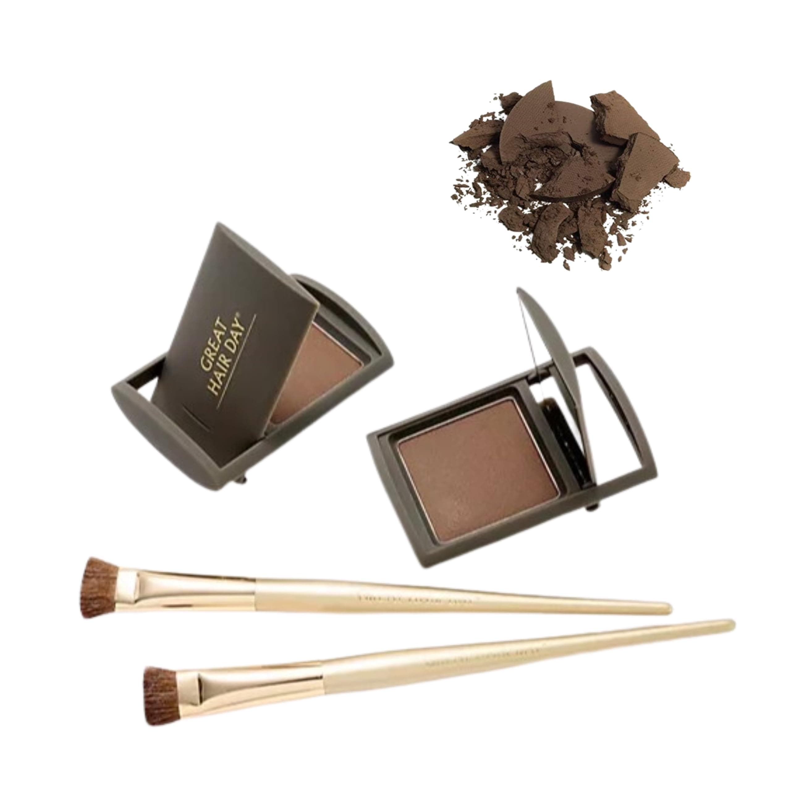 - Joan Rivers Great Hair Day Root Touch Up Powder Duo - Fill-in Powder for Thicker, Fuller Looking Hair (Blonde)