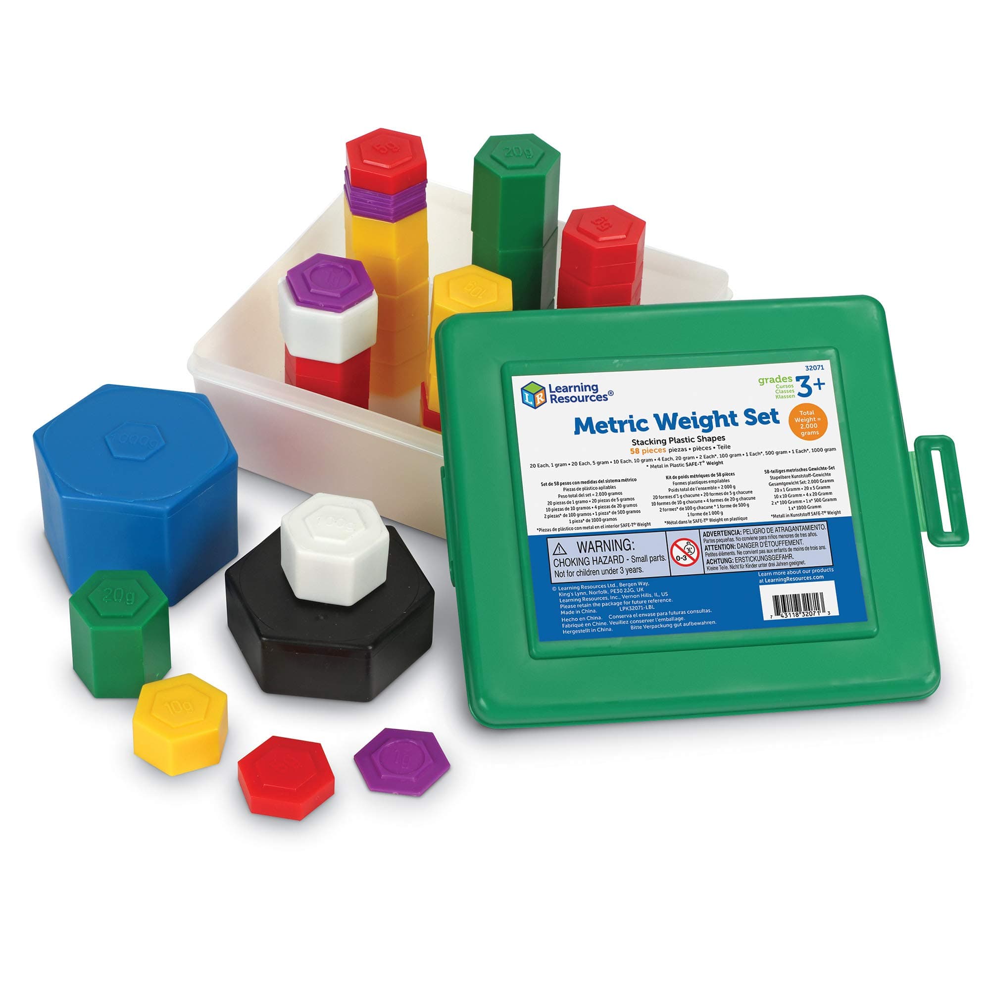 Learning Resources Weight Metric Set