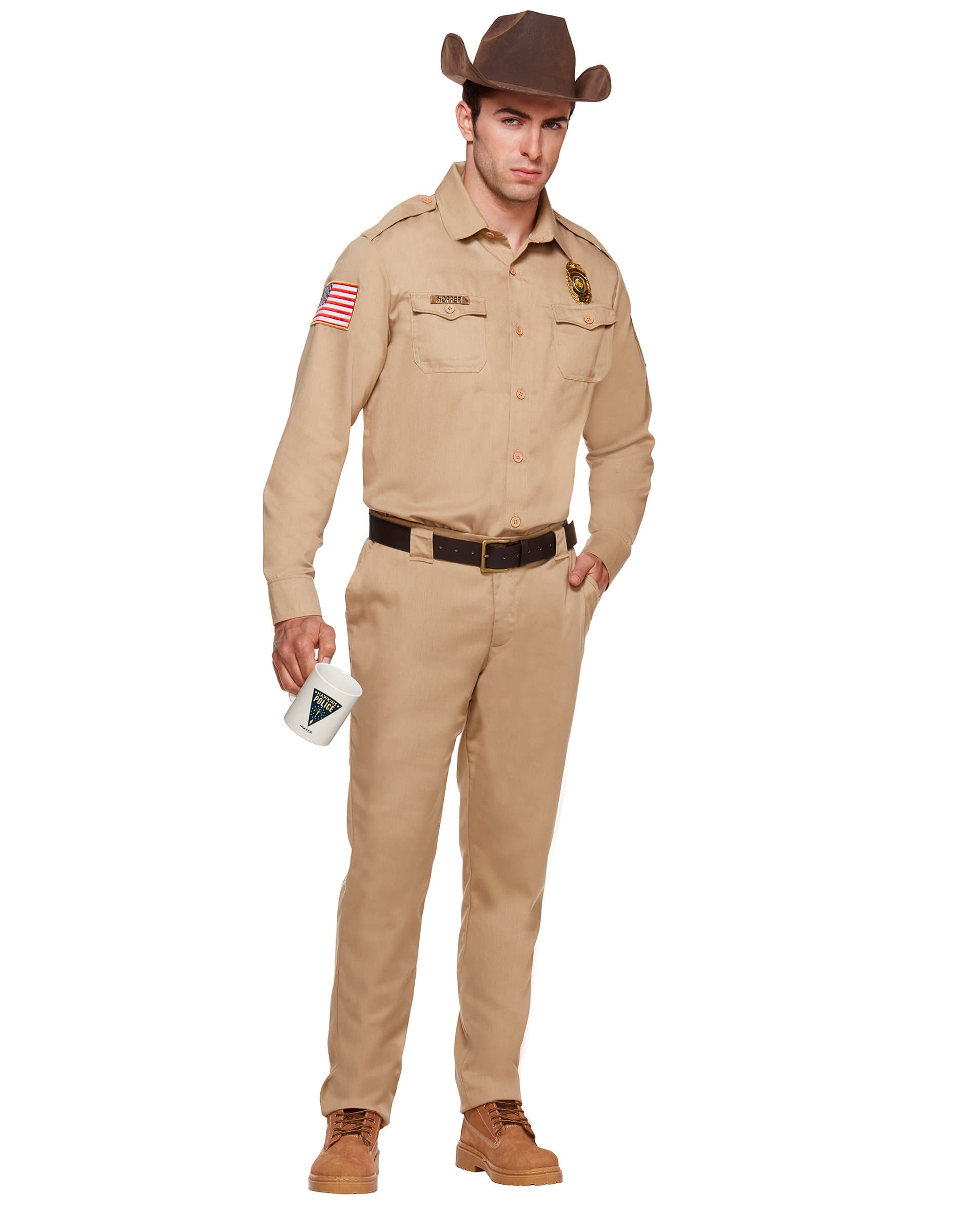 Spirit Halloween Adult Jim Hopper Costume – Stranger Things