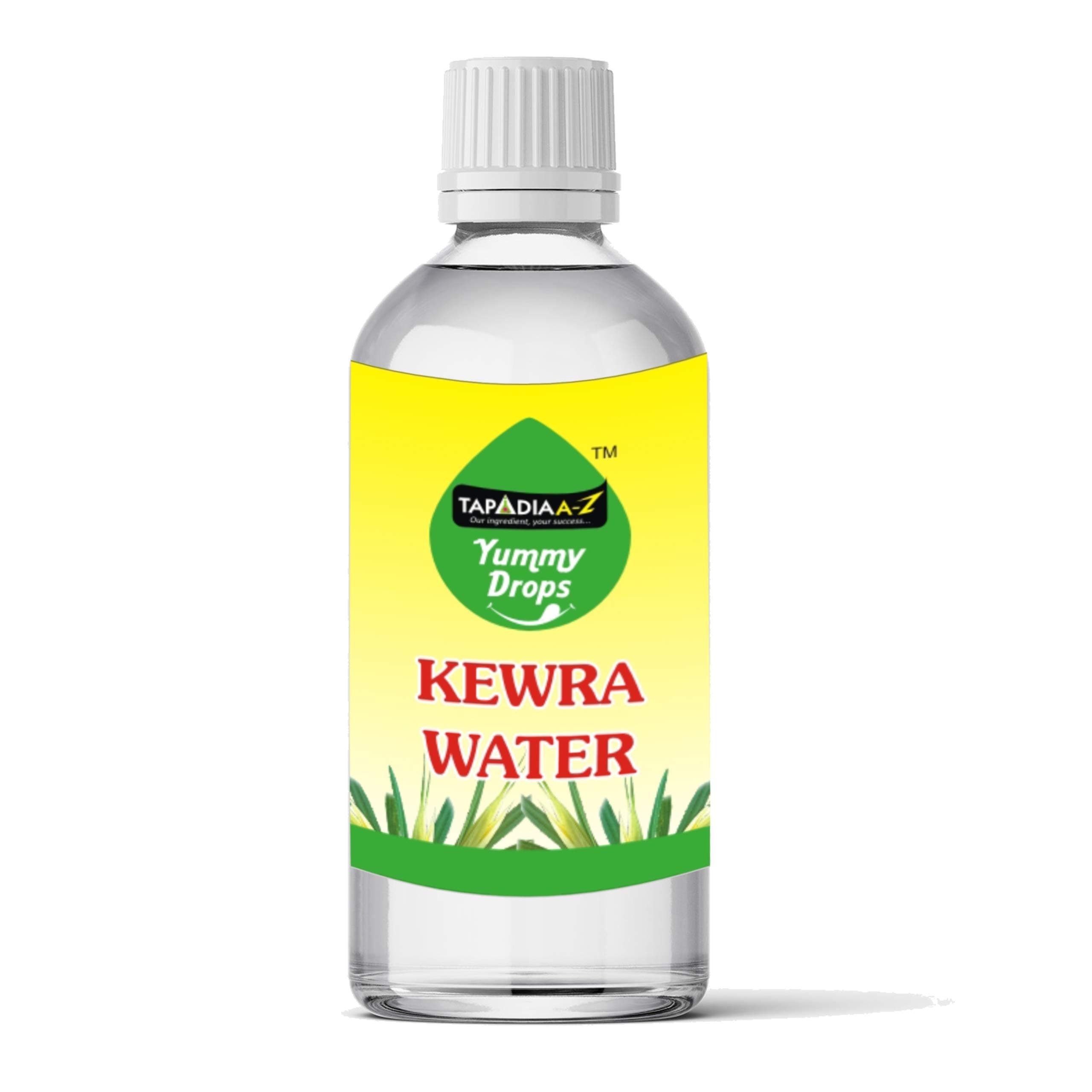 TapadiaA-Z YummyDrops Kewra Water For Biryani Rice Pulao -100% Authentic Taste&Contains Natural Ingredients Keora Water(Pandanus Water)Kevda Essence For Cooking,100Ml(Pack Of 2)