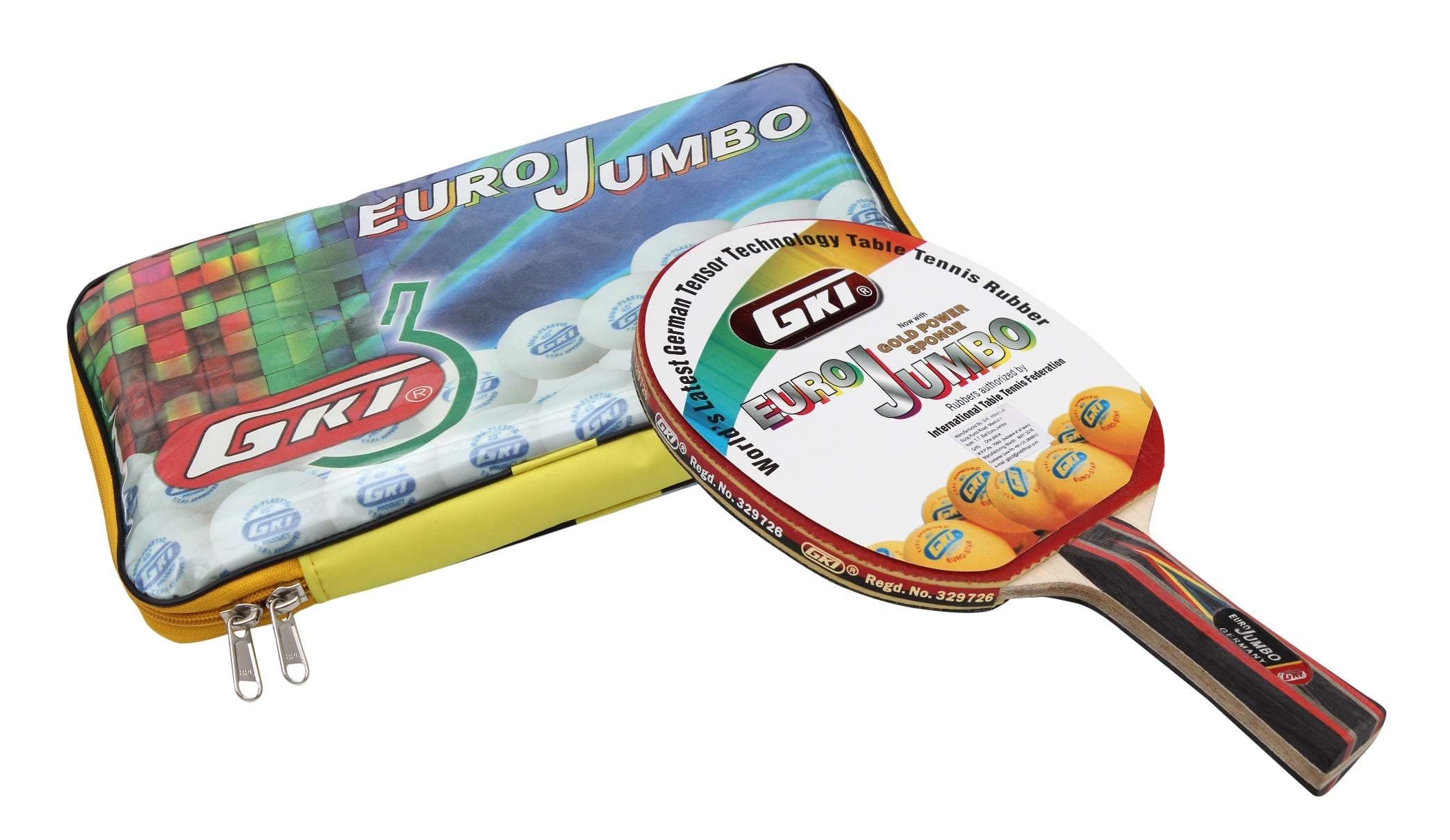 GKIEuro Jumbo Table Tennis Racquet