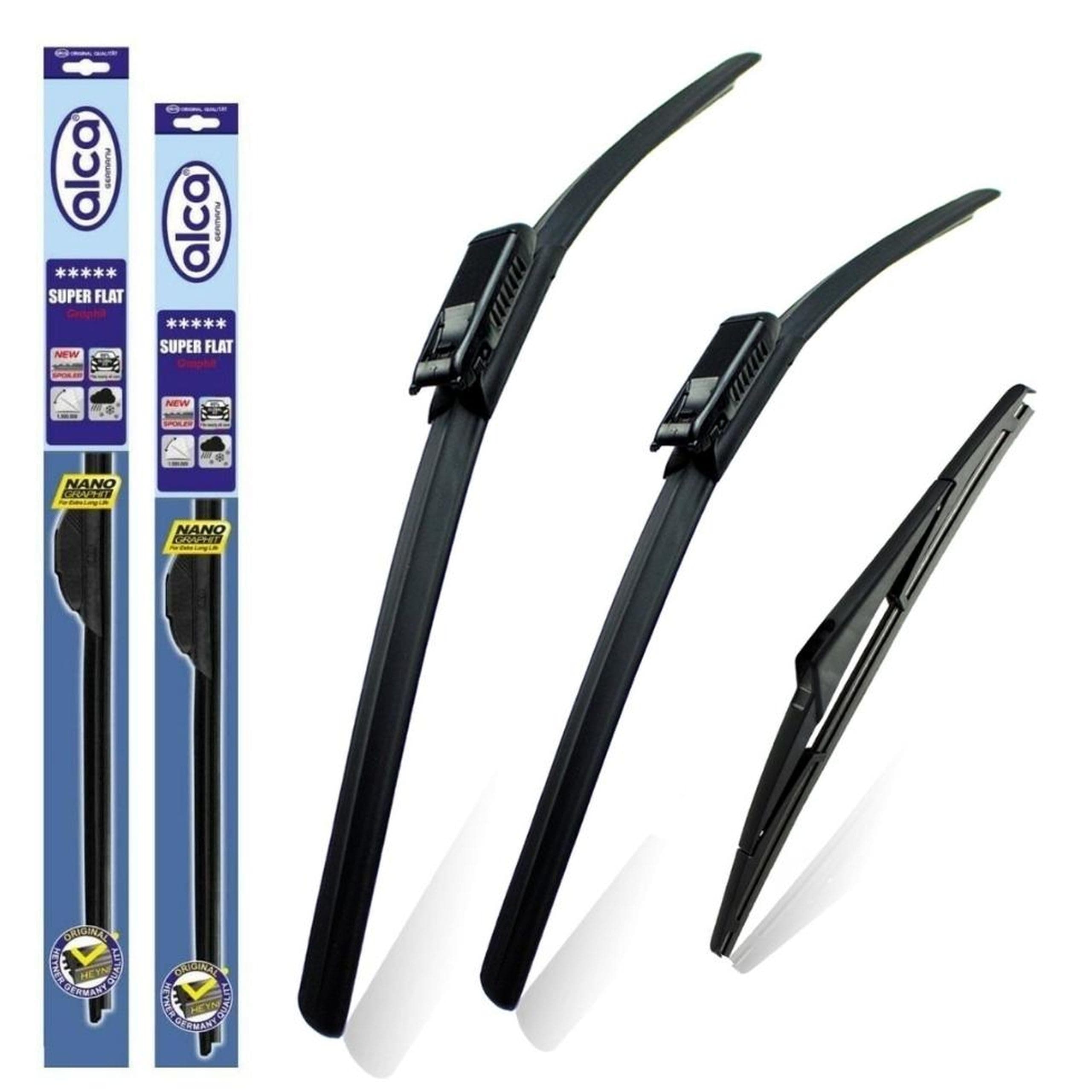alca Germany Wiper Blades Fits Dacia Duster Sandero Jogger Logan (Dacia Duster 2018-2024 ASF2219BL11L)