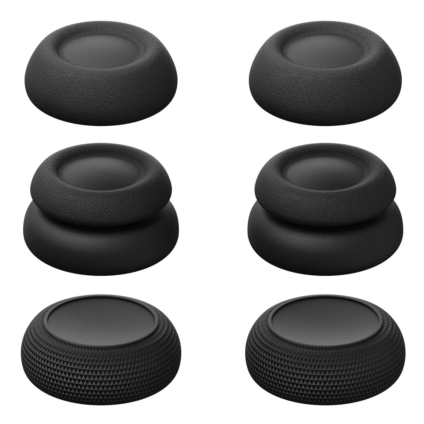 Skull & Co. X Savage Raven Thumb Grips Joystick Cap Analog Stick Cover for Playstation Portal (Set of 6) - Black