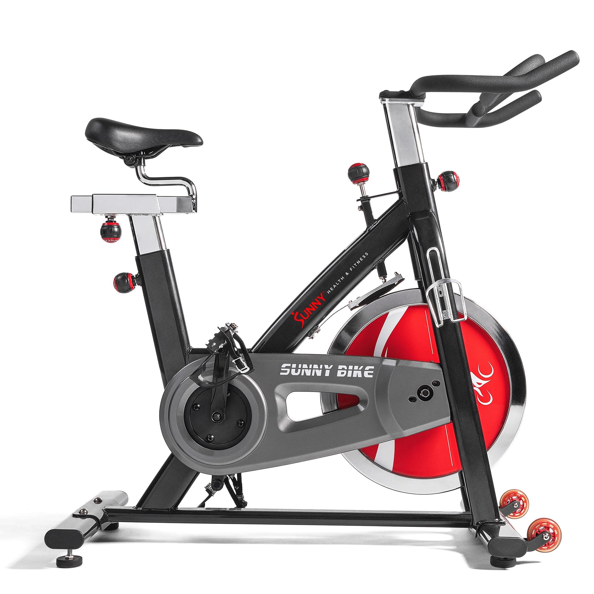 Sunny Health Fitness Belt Drive Indoor Cycling Bike - SF-B1002