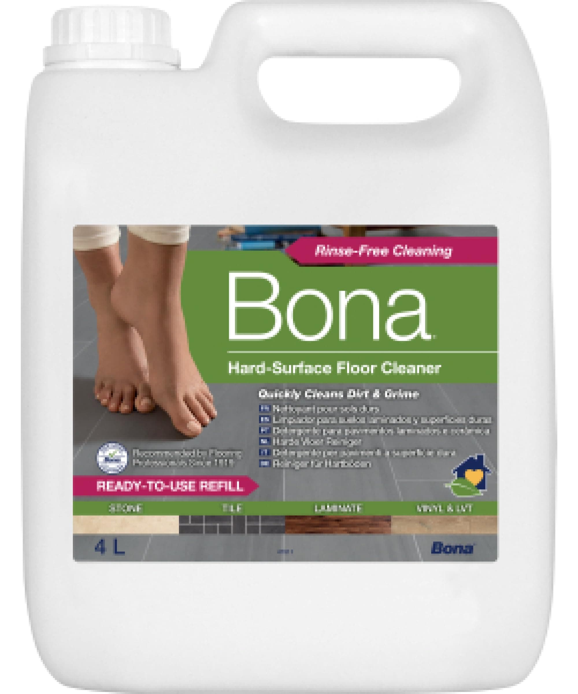 Stone, Tile and Laminate Cleaner Refill 4L