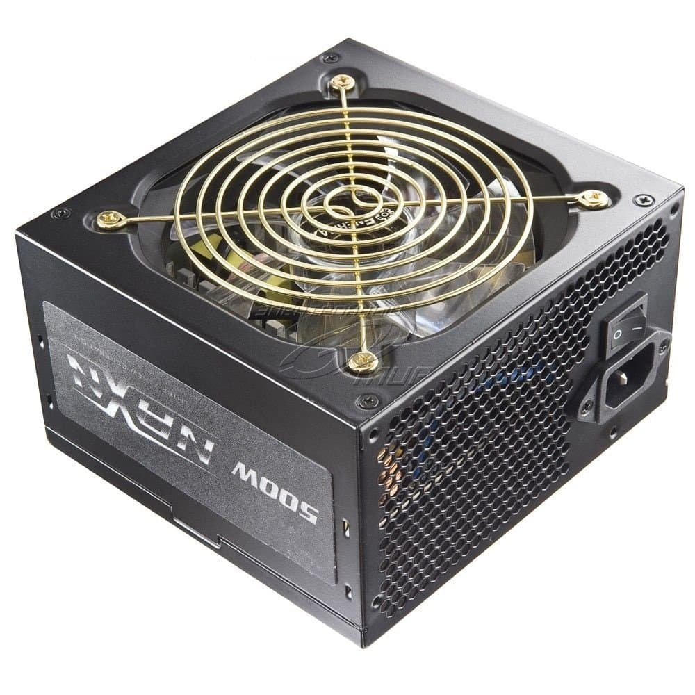 Enermax NAXN 500W - power supply units (100-240 V, 20+4 pin ATX, Active, ATX, PC, Black)