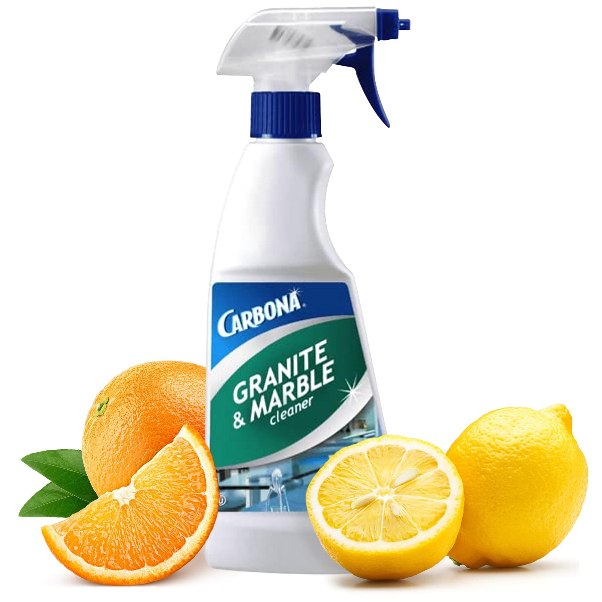 Carbona Granite & Marble Cleaner | Non-Abrasive Formula | Safe on Limestone & Corian | 16.8 Fl Oz, 1 Pack