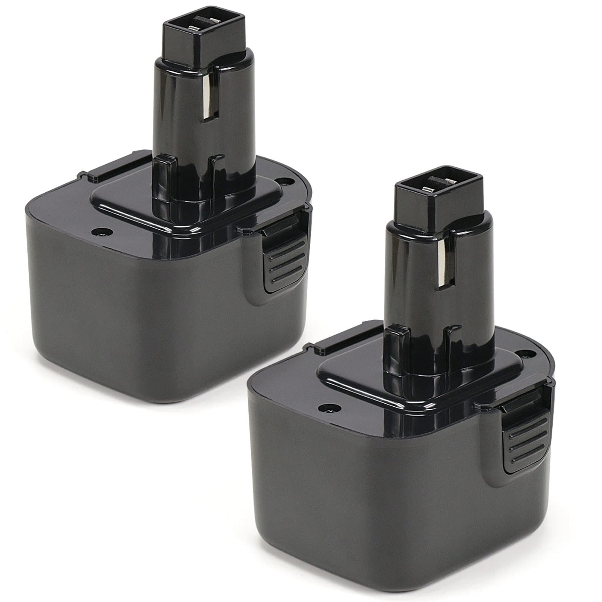 POWERAXIS 2-Pack 12v NiCd Replacement Battery for Black & Decker A9252 A9275 PS130 PS130A Firestorm PS130 A9252 A9275