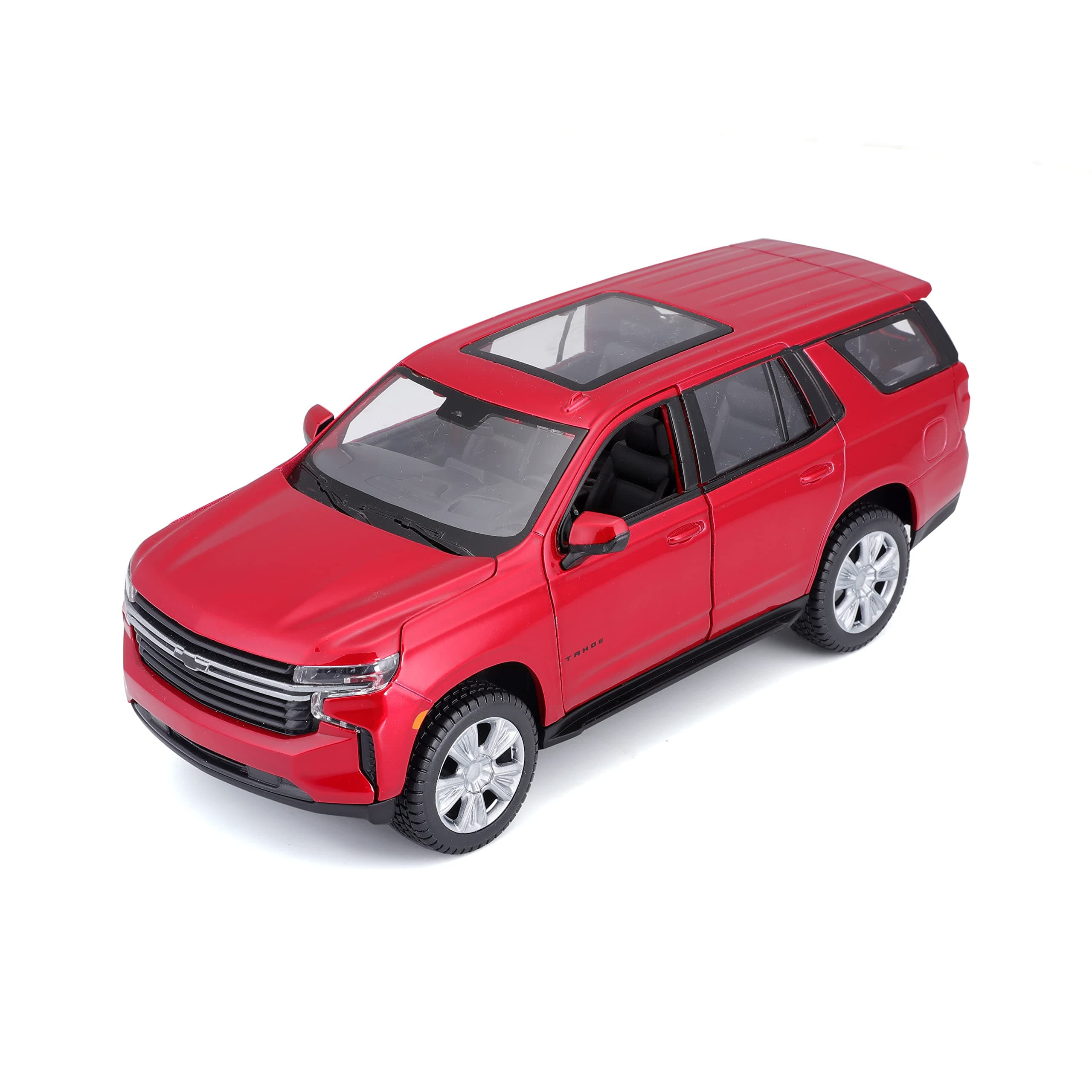 M31533 Chevy Tahoe 1/24 Red Plastic Miniature Vehicle for Children from 3 Years Old Ideal for Stimulating the Imagination and Creativity of Little Ones.