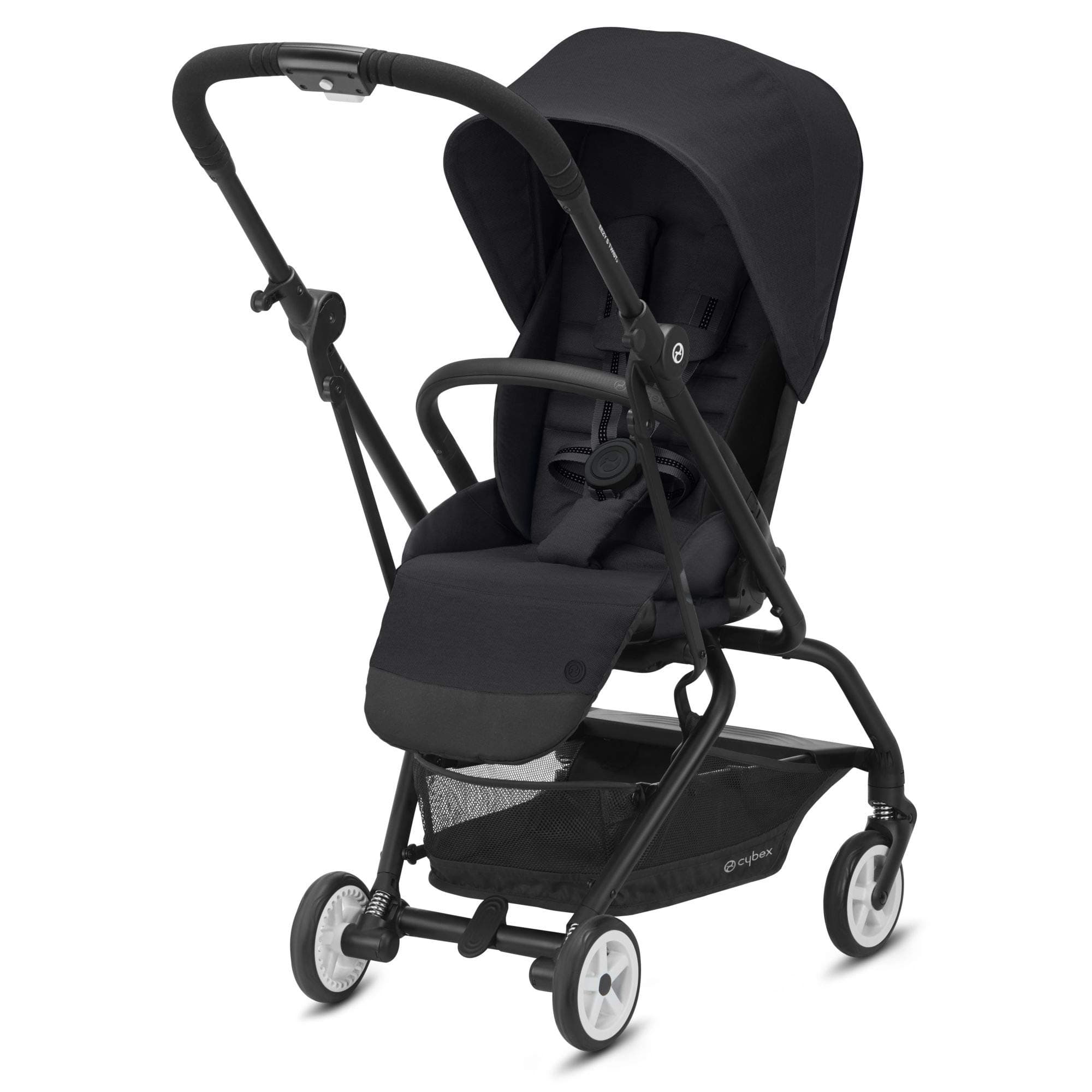 Cybex Eezy S Twist 2 Stroller, Deep Black