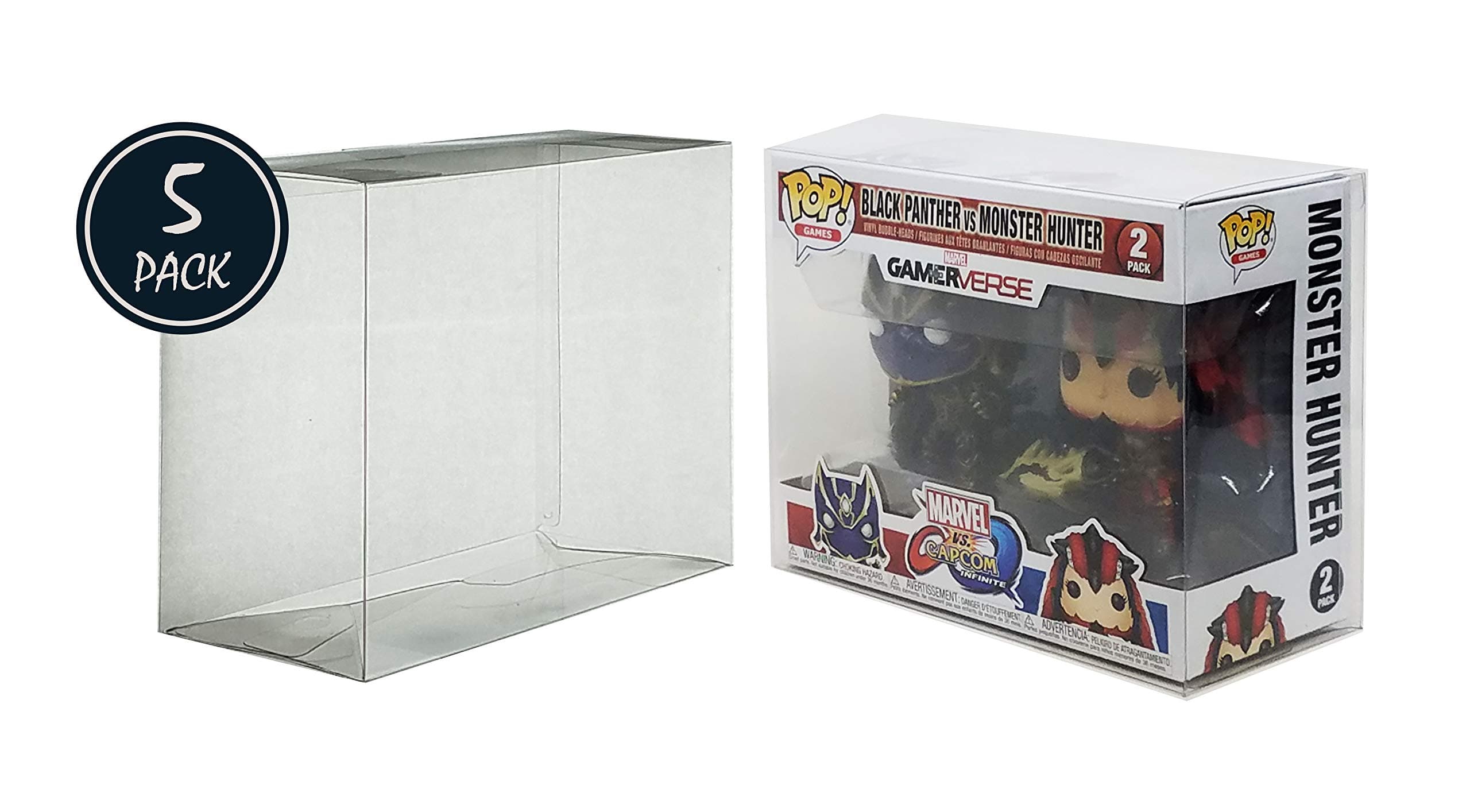 Katana Collectibles Protector Case Compatible with Funko POP 4 Inch Vinyl Figure (POP Protector - 2-Pack)
