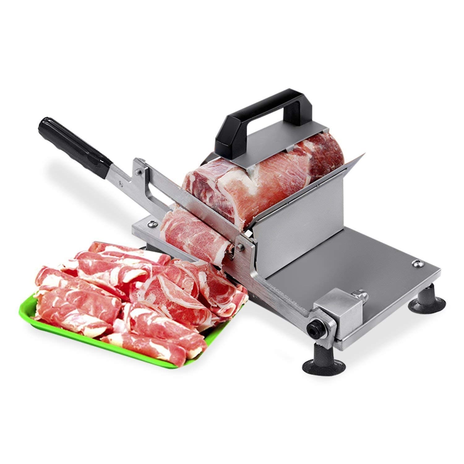 Commercial meat slicer meat cutting machine