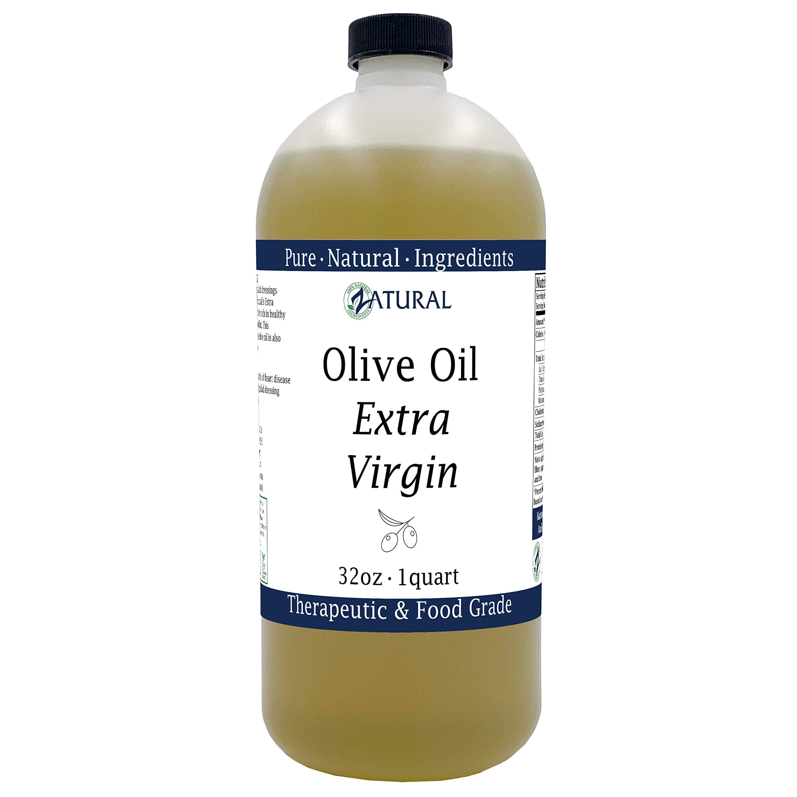 Extra Virgin Olive Oil - 100% Pure - (32 Ounce)