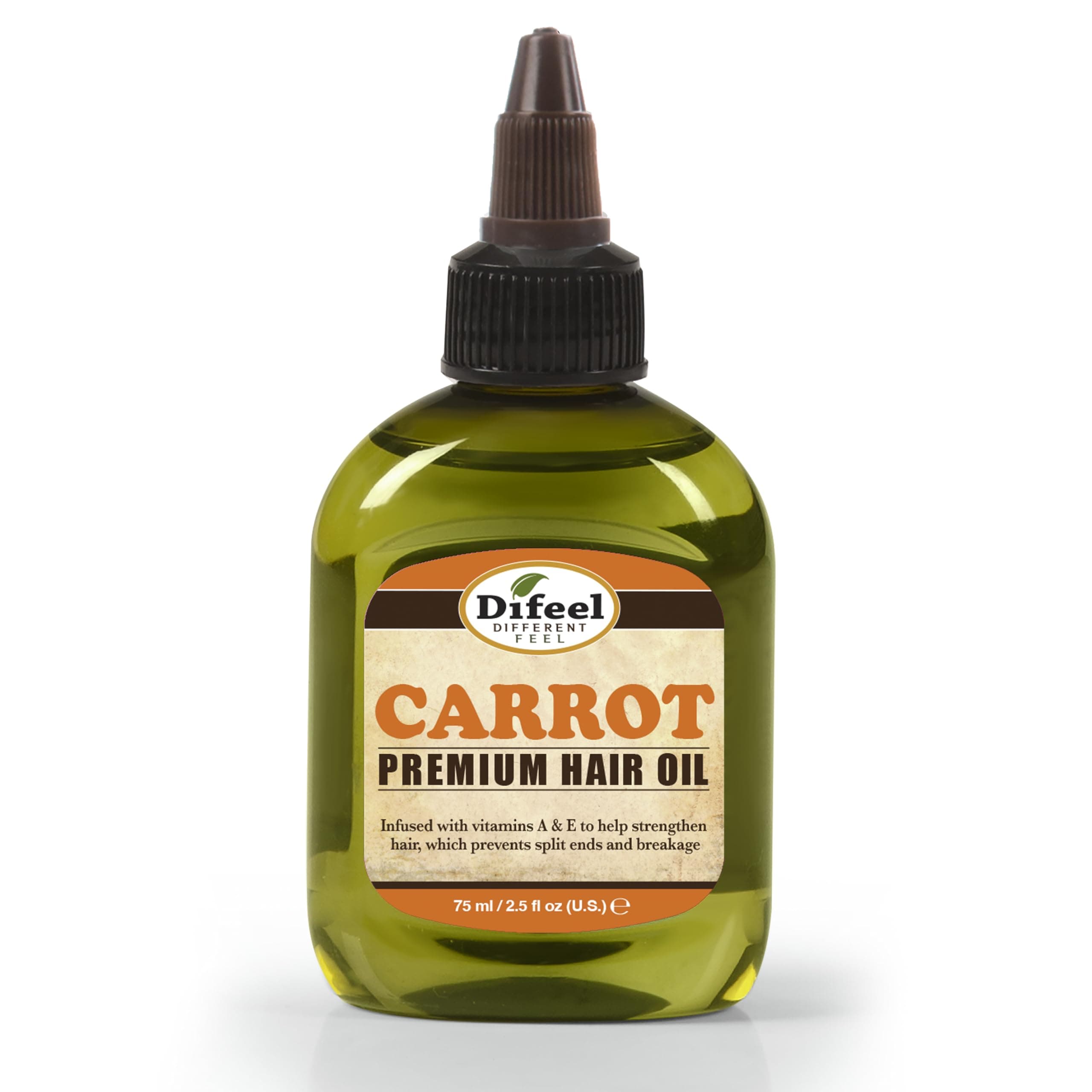Premium Mega Care Natural Hair Oil - Carrot Oil with Vitamins a and E 70 grams