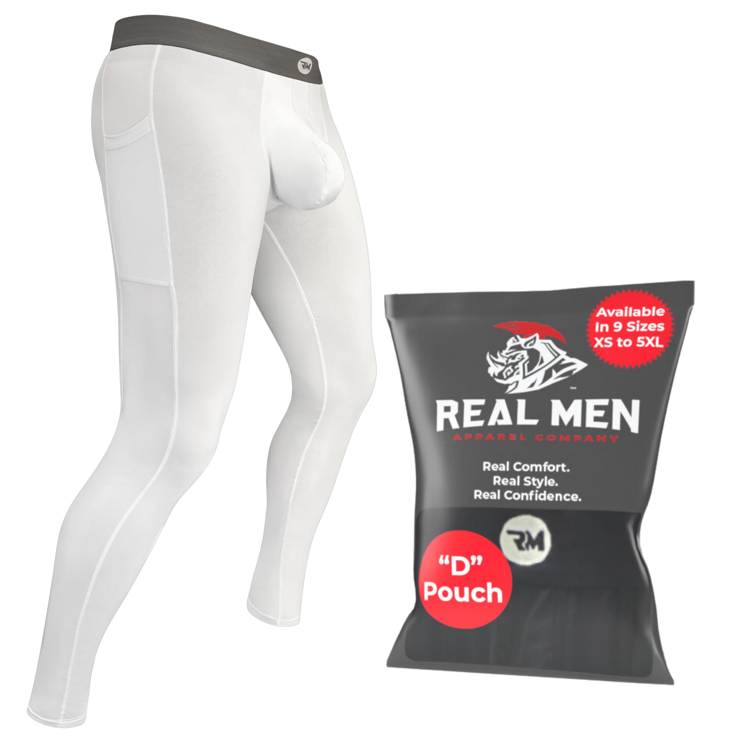 RM Real Men Real D Pouch Thermal Compression Pants