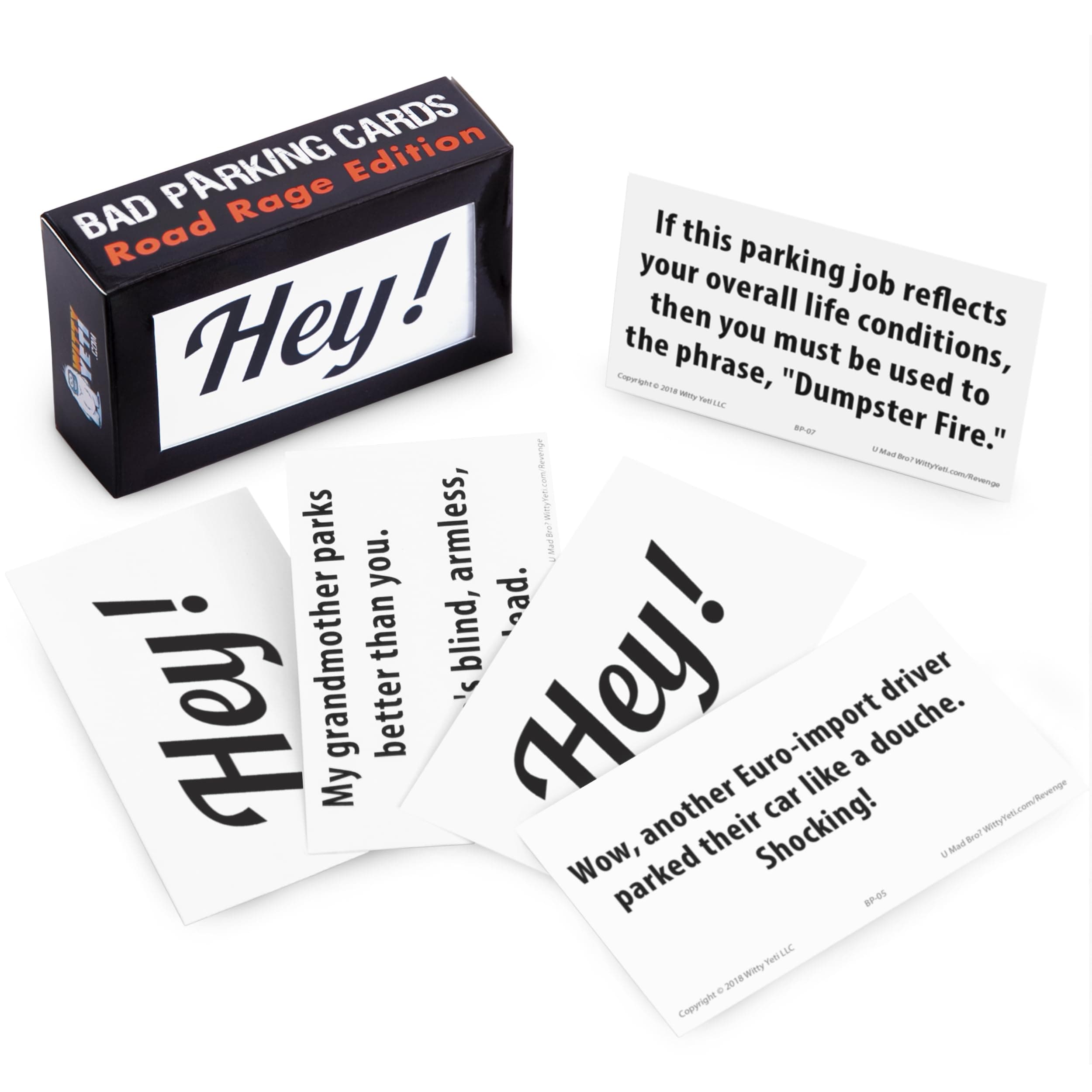 Super Hilarious, Crude Bad Parking Cards 50 Pack. Prank Idiot Parkers and Get the Satisfaction of Revenge With Funny NSFW Novelty Notices. Gag Note Cards Make Great Xmas Stocking Stuffers for Ages 18+