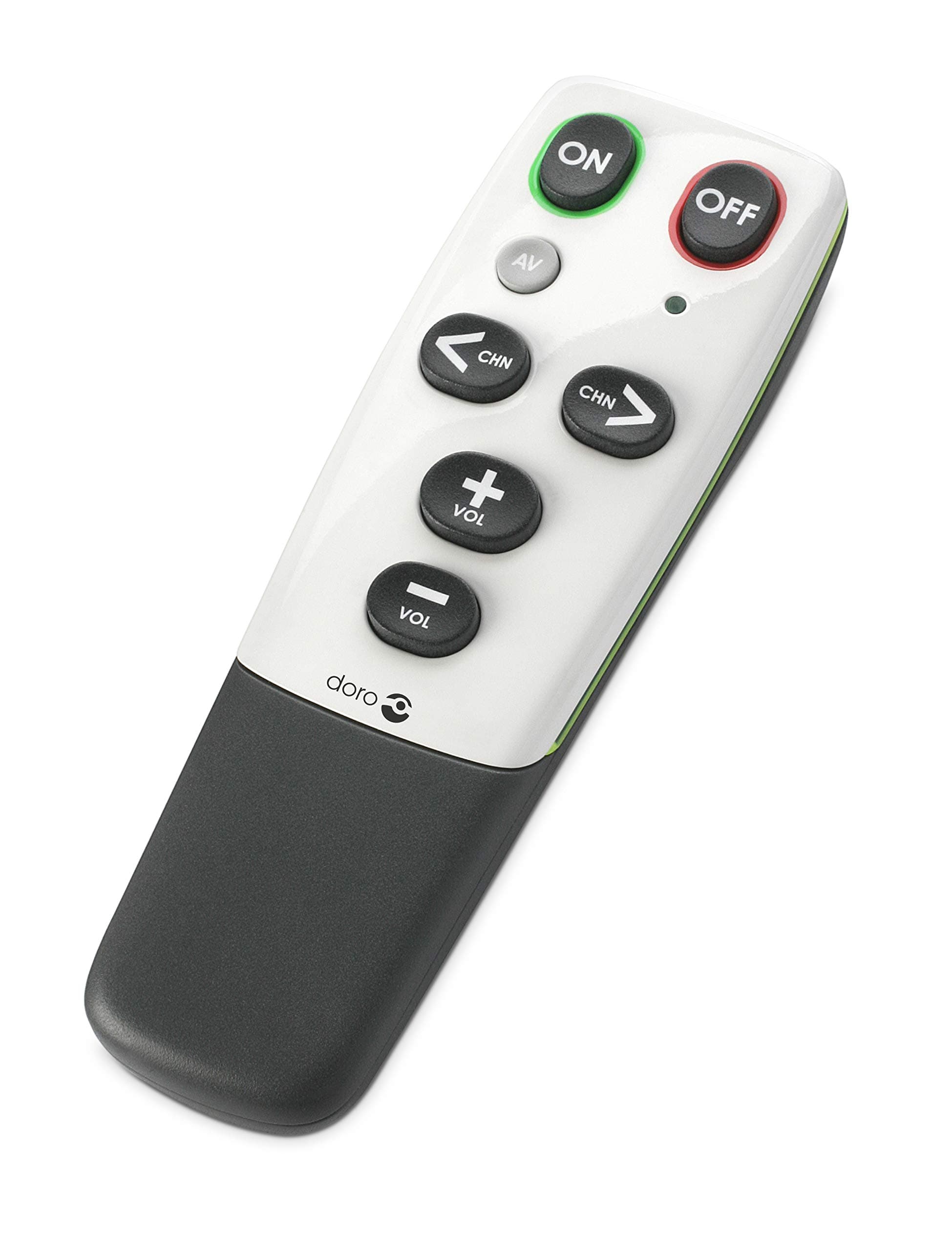 HandleEasy 321rc Universal Infrared Remote Control (White/Grey)