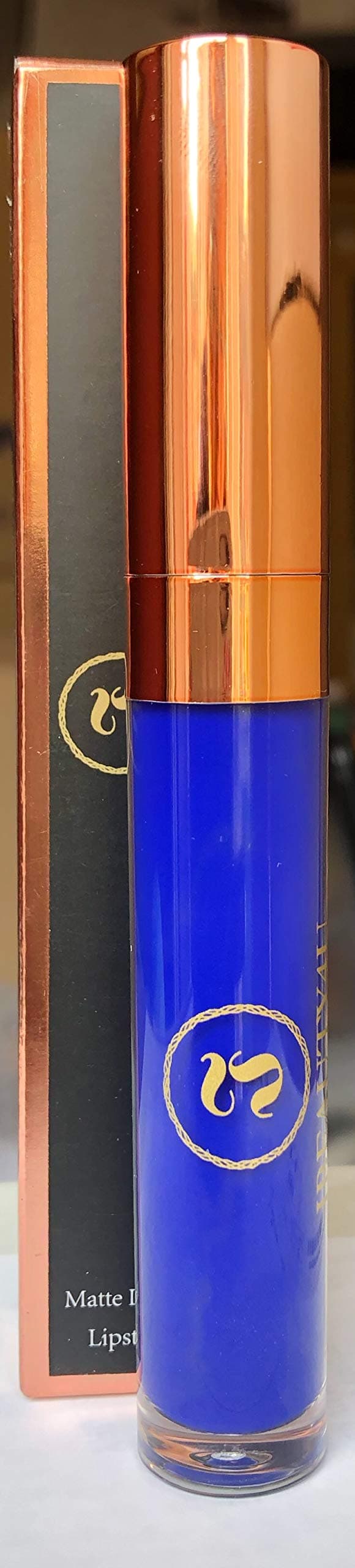 IBEAUTY4U Liquid Matte Kiss Proof Blue Lipstick - ROYAL BLUE