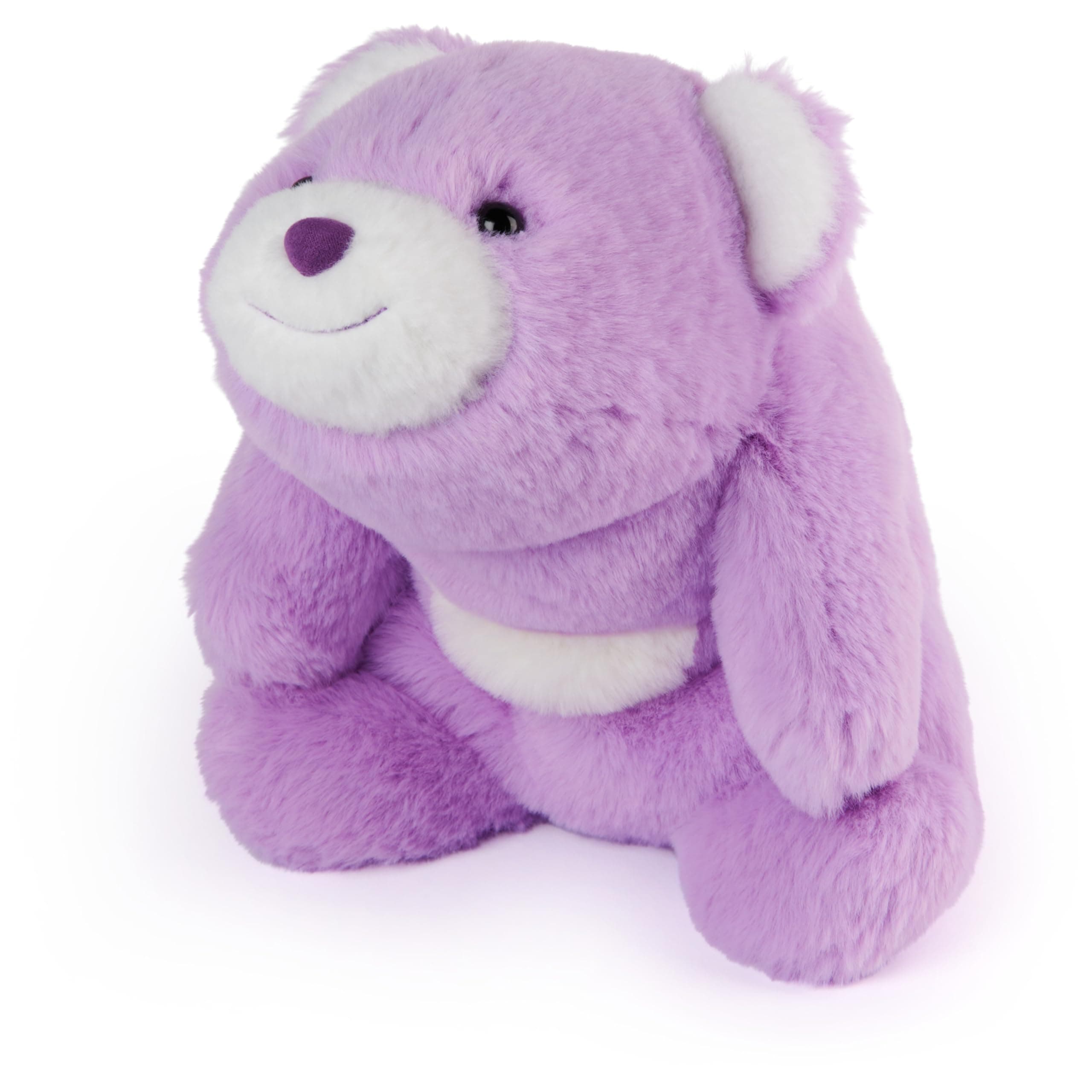 Original Snuffles Teddy Bear, Stuffed Animal Plush Toy for Ages 1 and Up, Purple, 10”