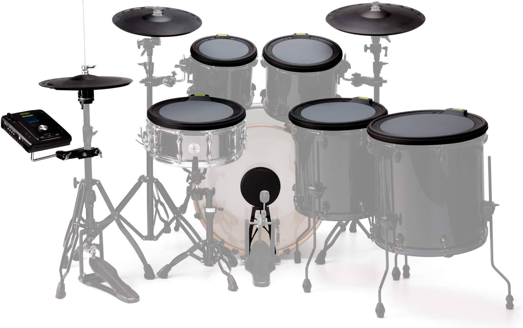 Nfuzd Audio Nspire Electronic Drum Set - 6-piece Pro Full Pack