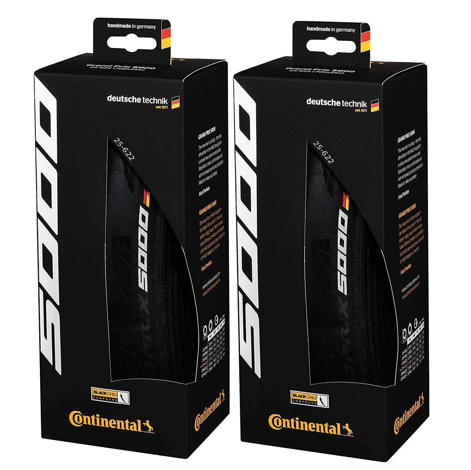 Grand Prix 5000 Bike Tire - 2 Pack