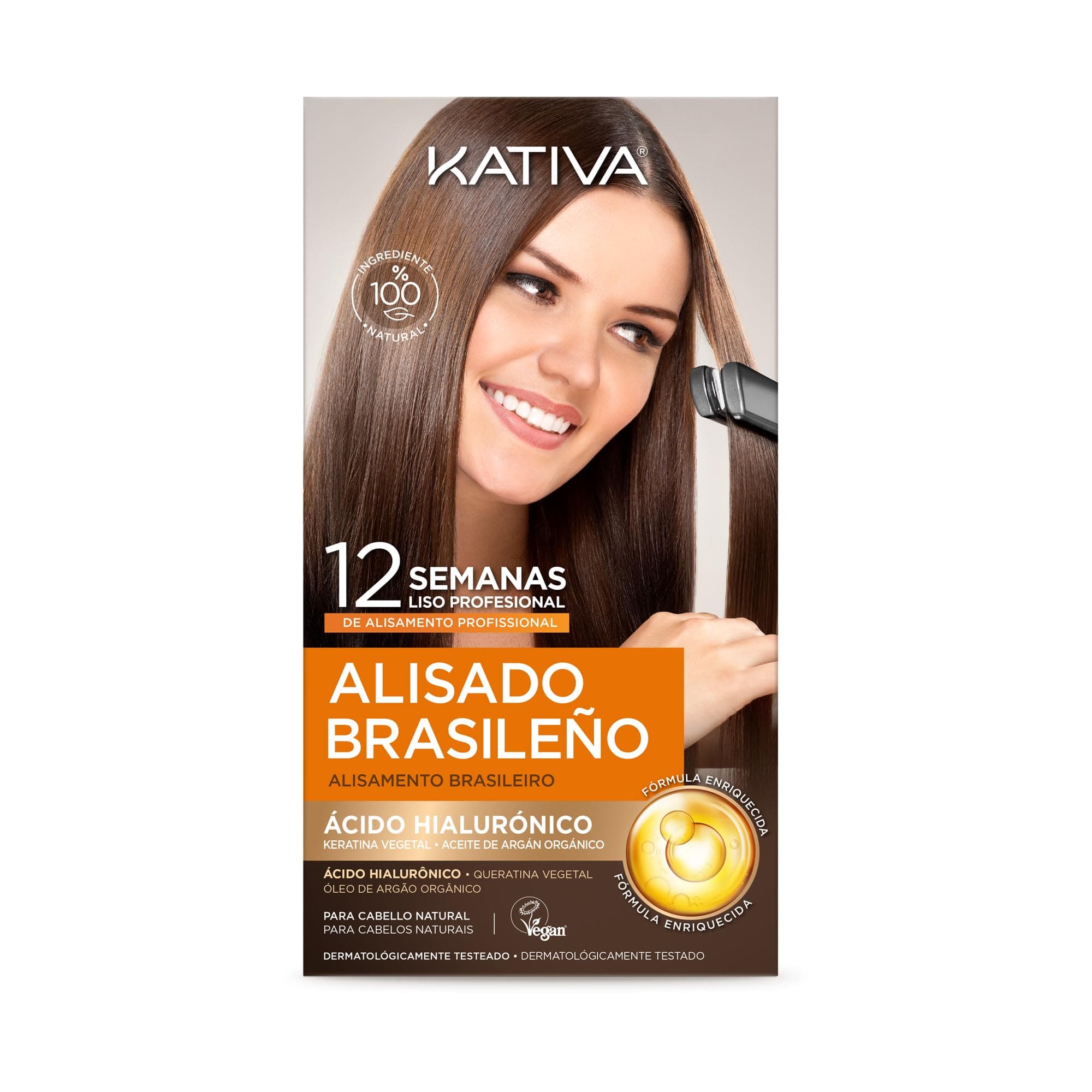 Kativa Brazilian Straightening with Shampoo