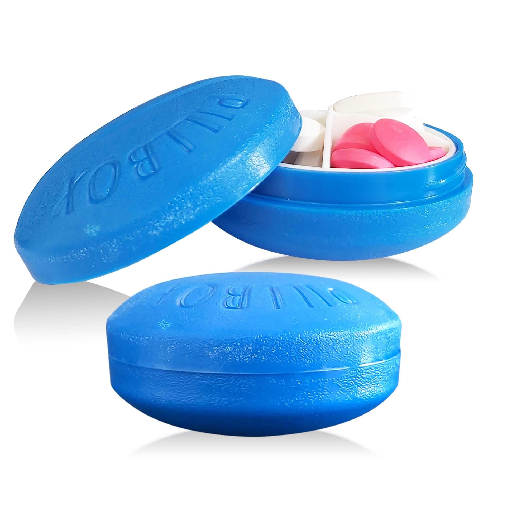 Right Products Travel Pill Box Organizer with Compartment Medicine Storage Dispenser