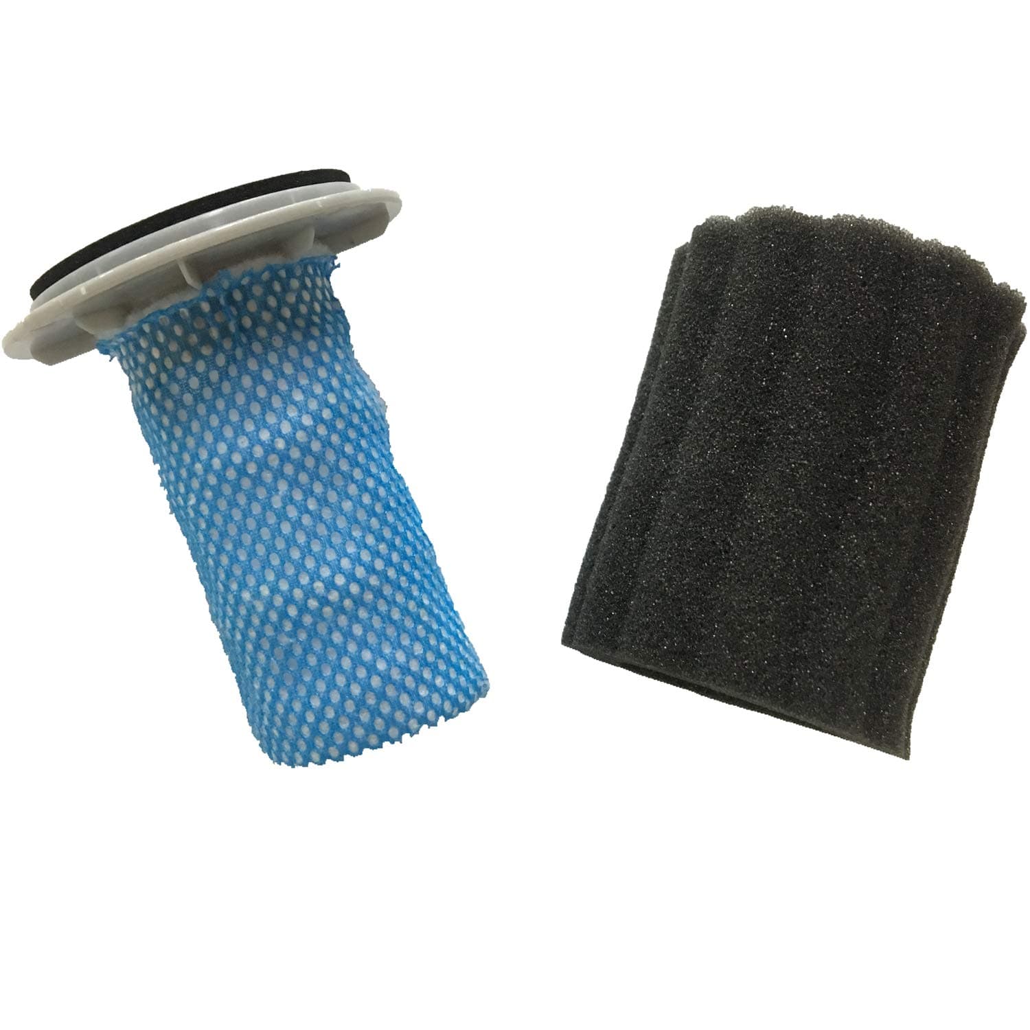 Eureka NEC122A 2-in-1 Cordless Vacuum Cleaner Washable Textile Filter,Sponge Fliter, 1 Pack, Standard