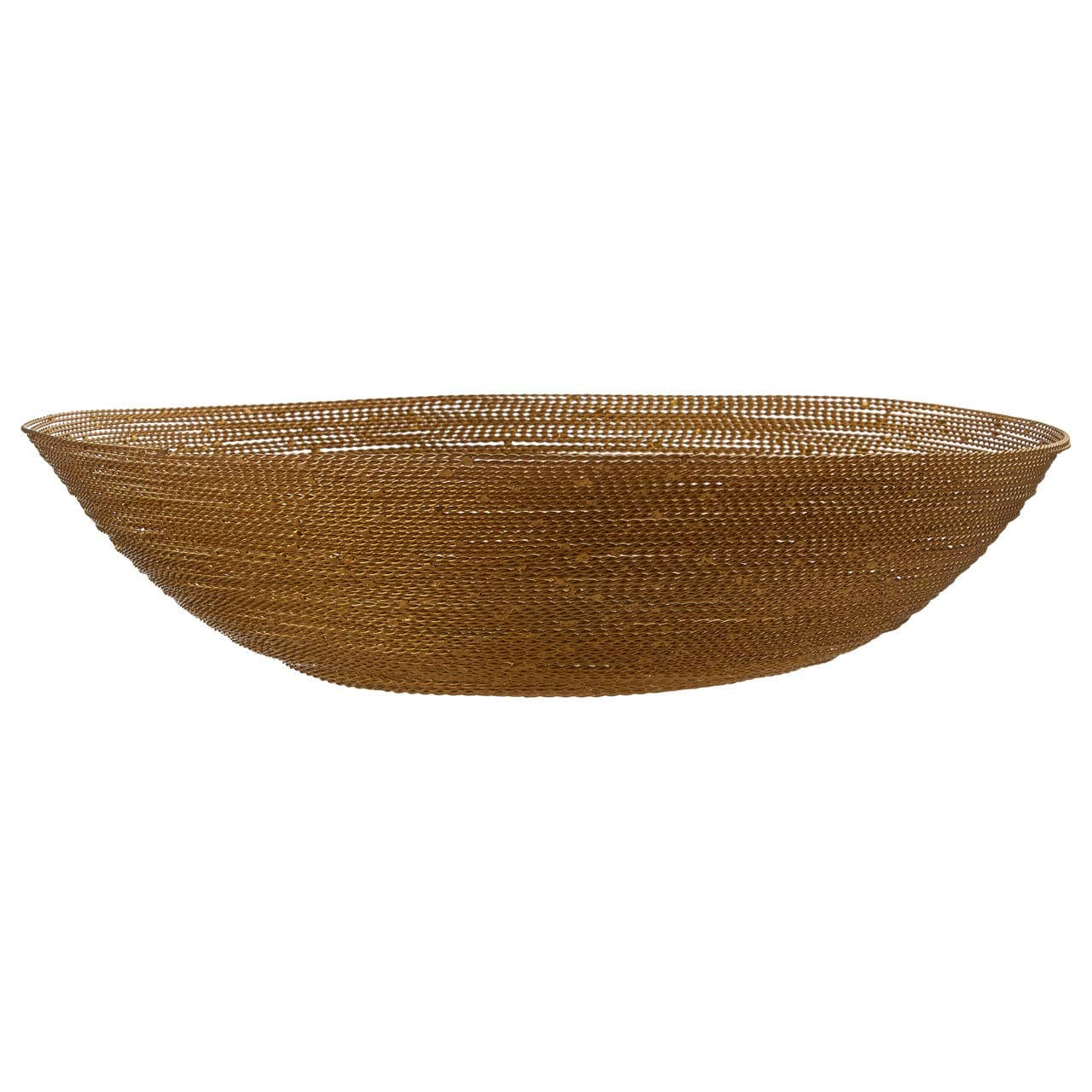 Premier Housewares Decorative Bowl, Metal, Brass, Small