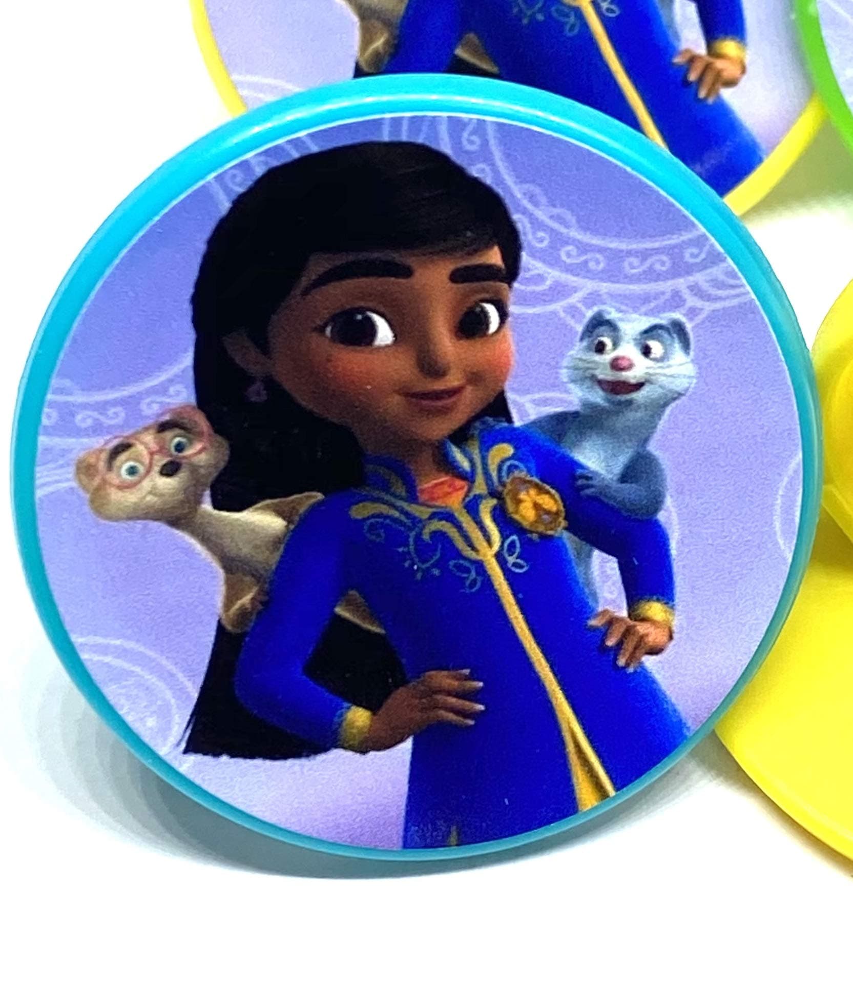 Mira Royal Detective Party Supplies Cupcake Toppers Cake Decorations Party Favors - Package of 16