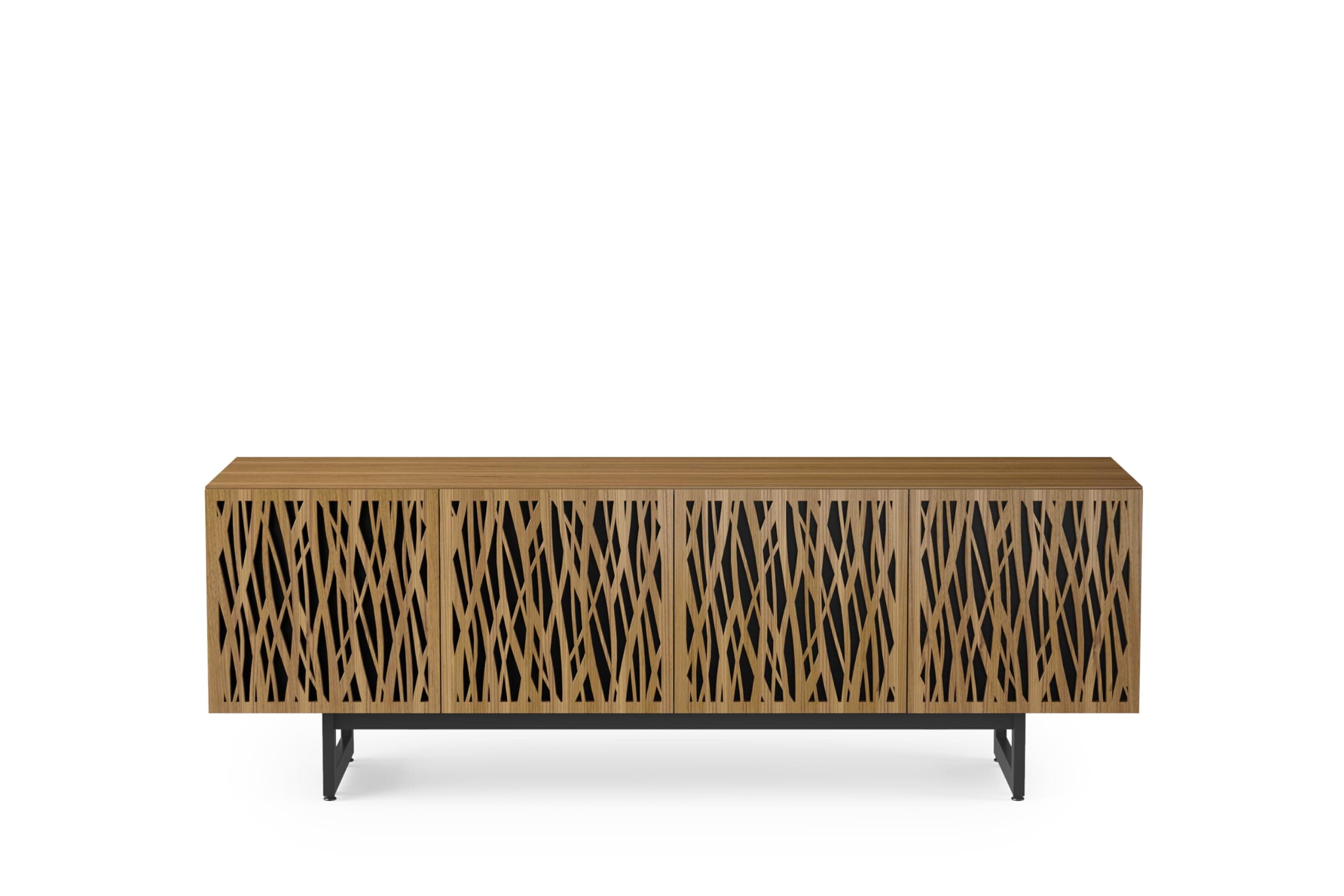 BDI Elements 8779 Wheat TV Stand For Up To 80 TV's - Walnut