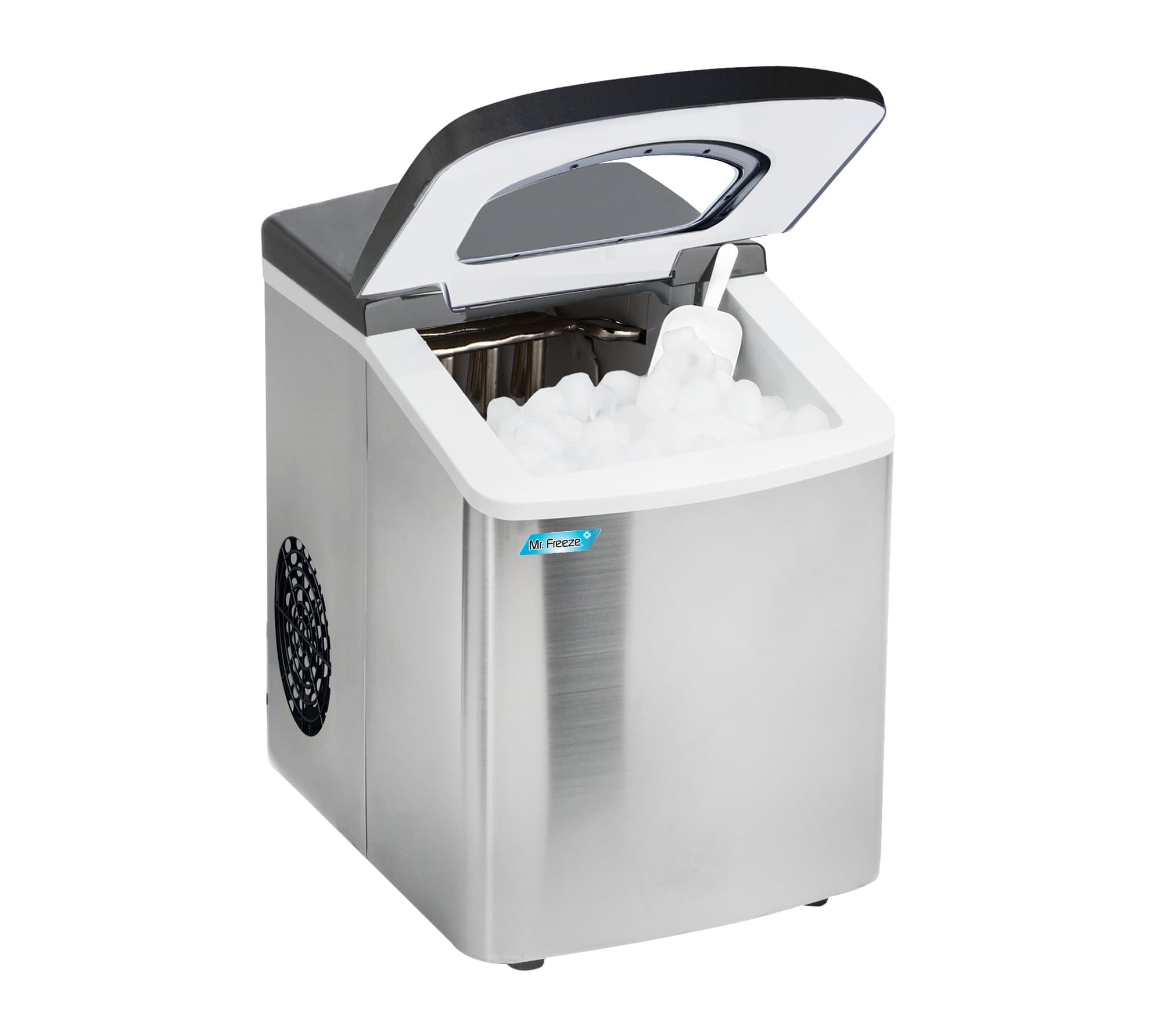Mr. Freeze Portable Ice Maker, Stainless Steel